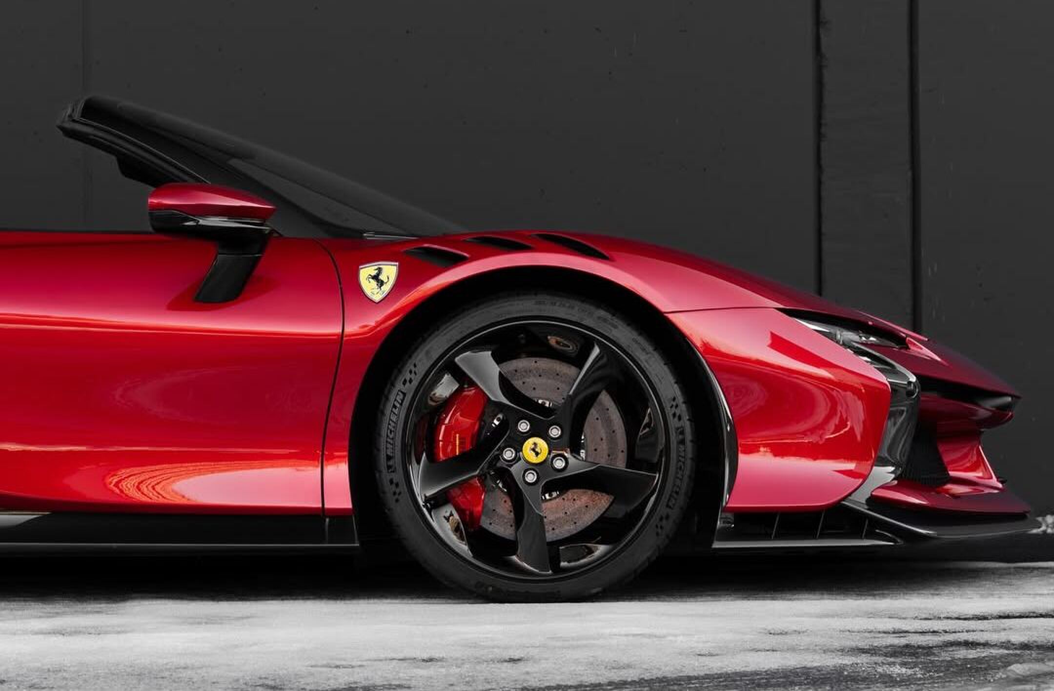 De door Novitec onder handen genomen Ferrari SF90 XX