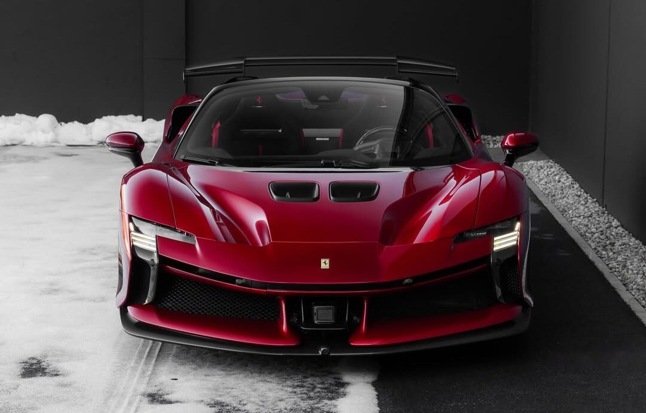 De door Novitec onder handen genomen Ferrari SF90 XX