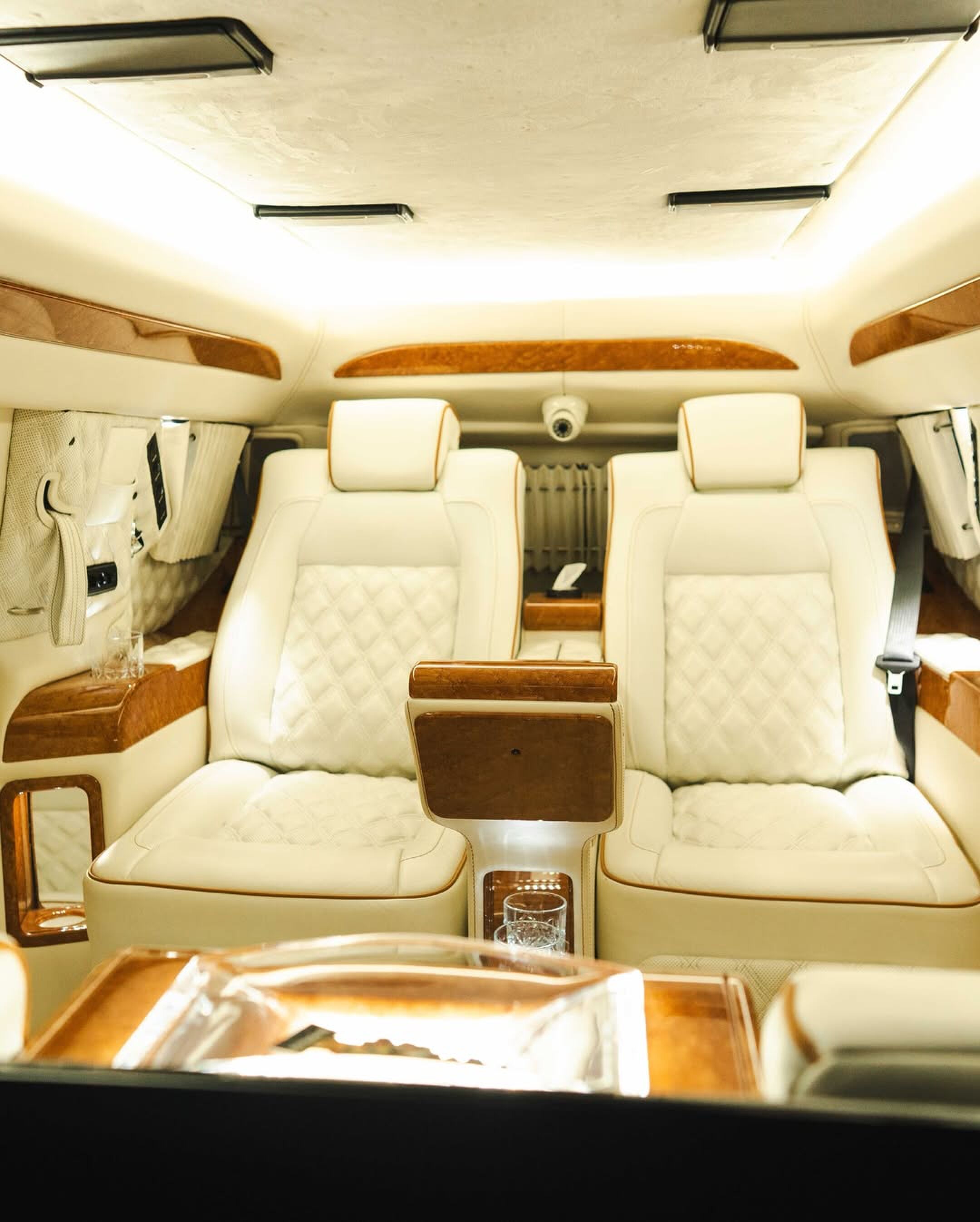 De binnenkant van de Cadillac Escalade