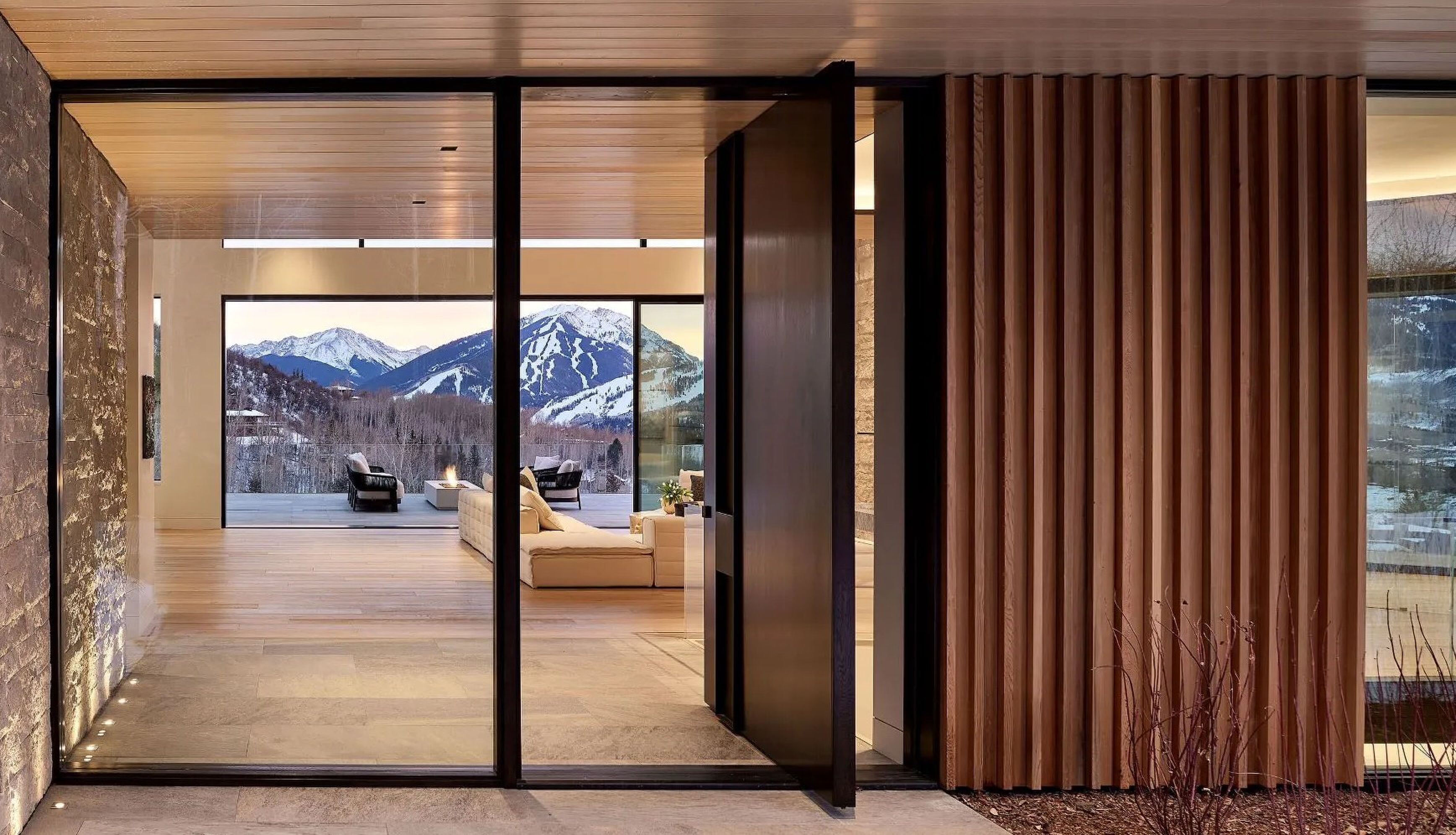 Het landgoed in Aspen