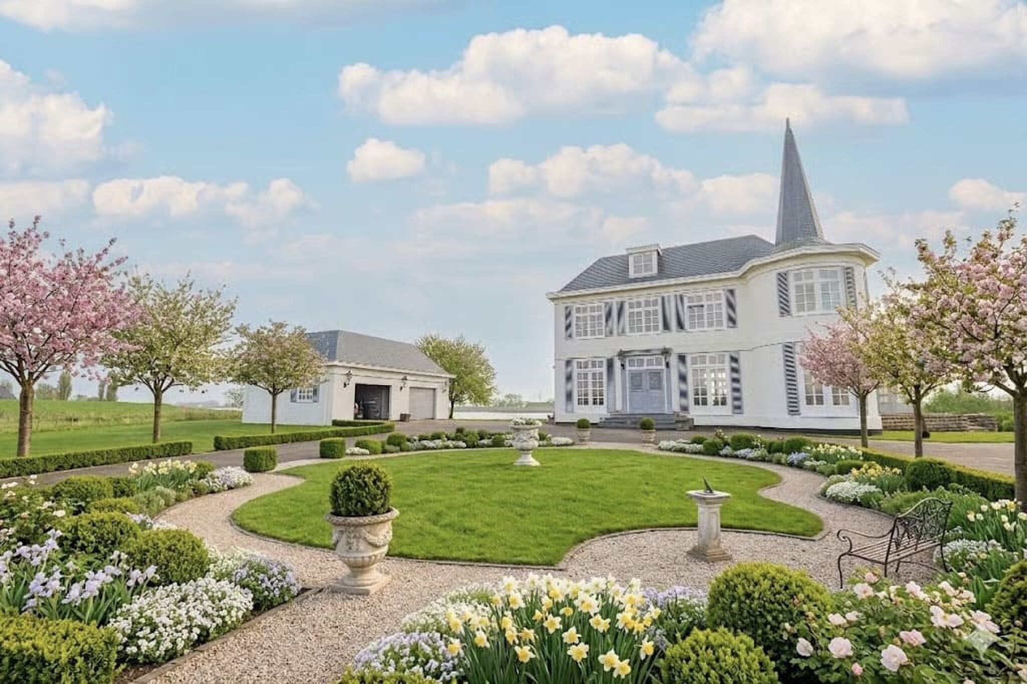 De prachtige kasteelvilla in Hekelingen