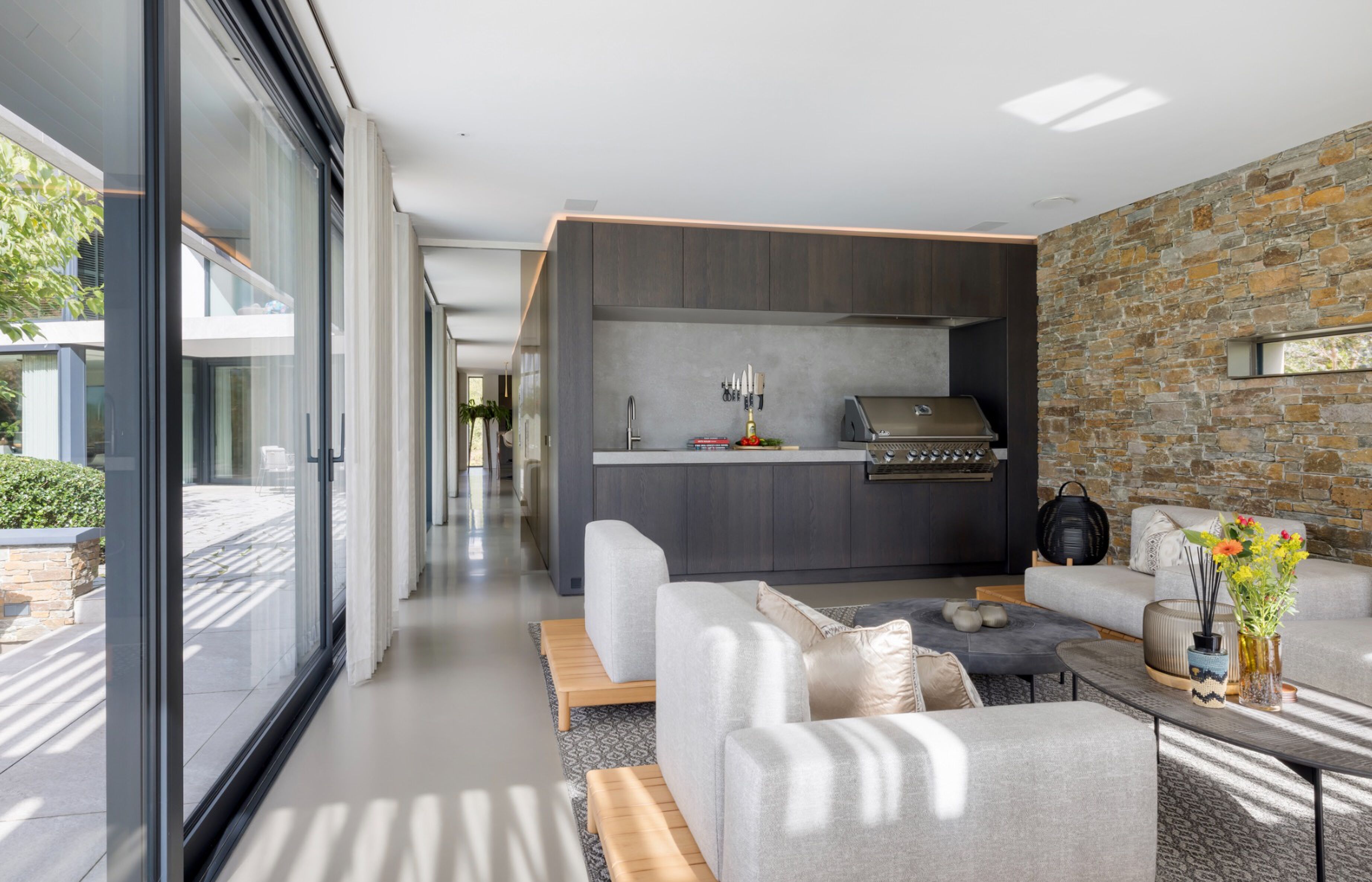 E&eacute;n van de vele ruimtes in de villa in Sint-Oedenrode