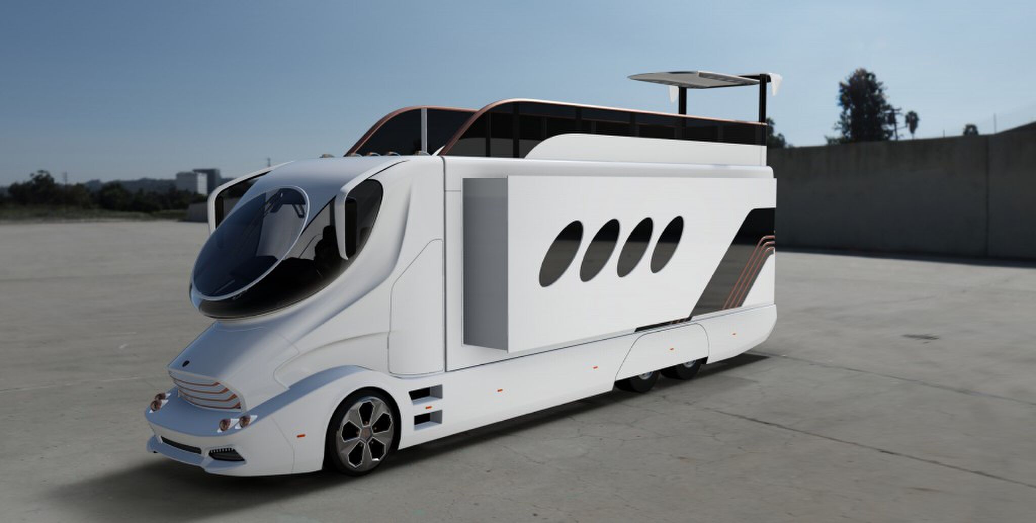 De duurste kampeerwagen ter wereld