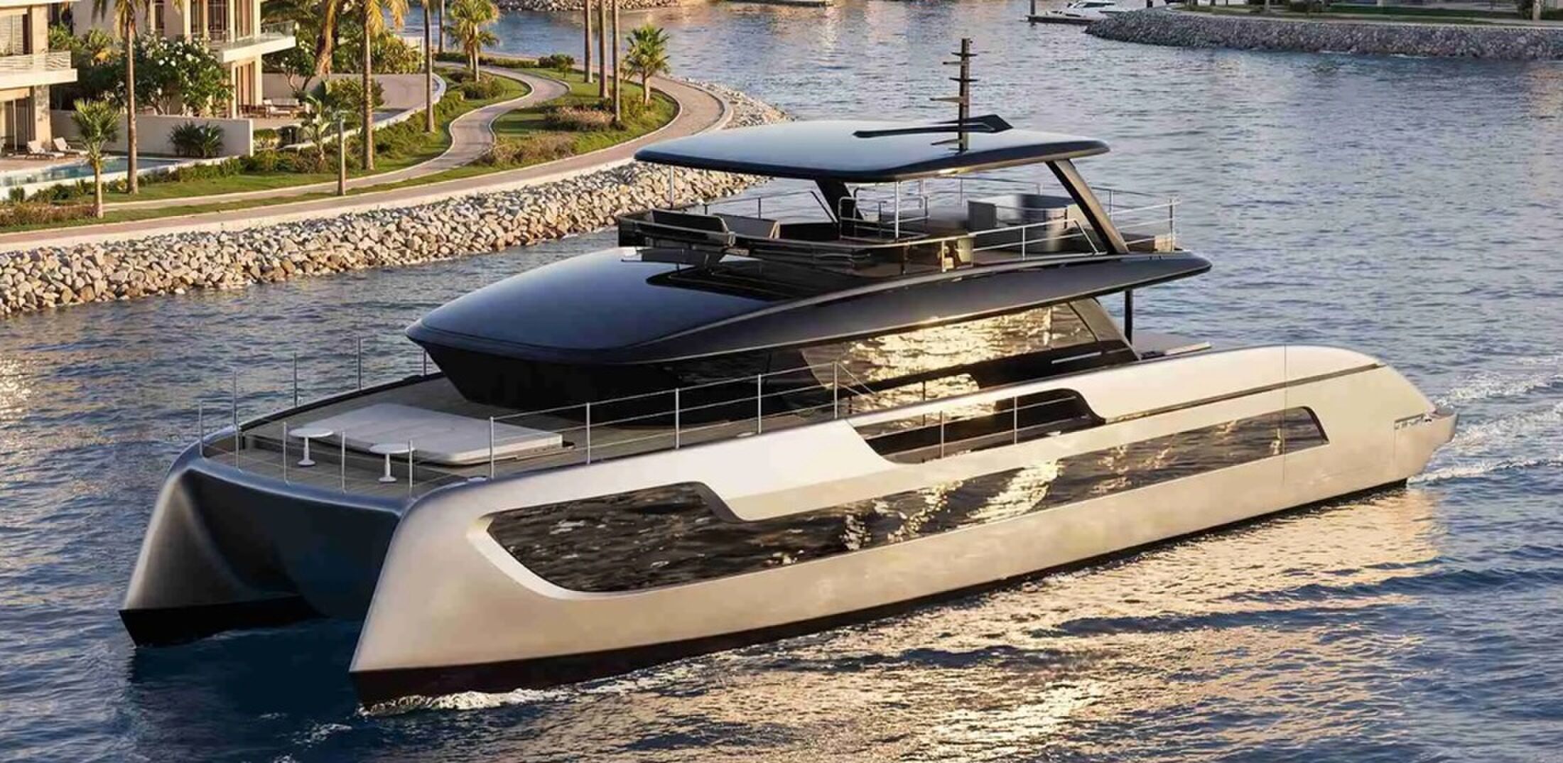 De catamaran van Carlos Alcaraz