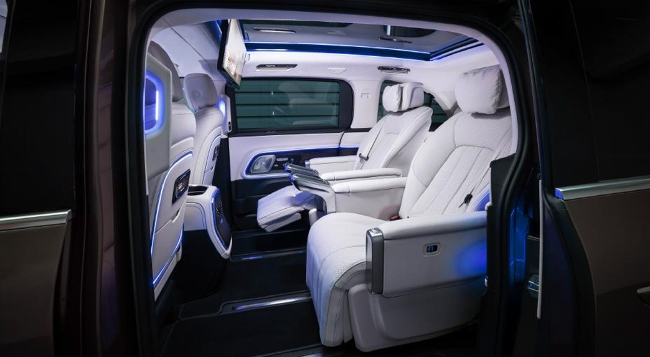 Hoe het interieur van de Mercedes-Maybach VLS er mogelijk uit gaat zien