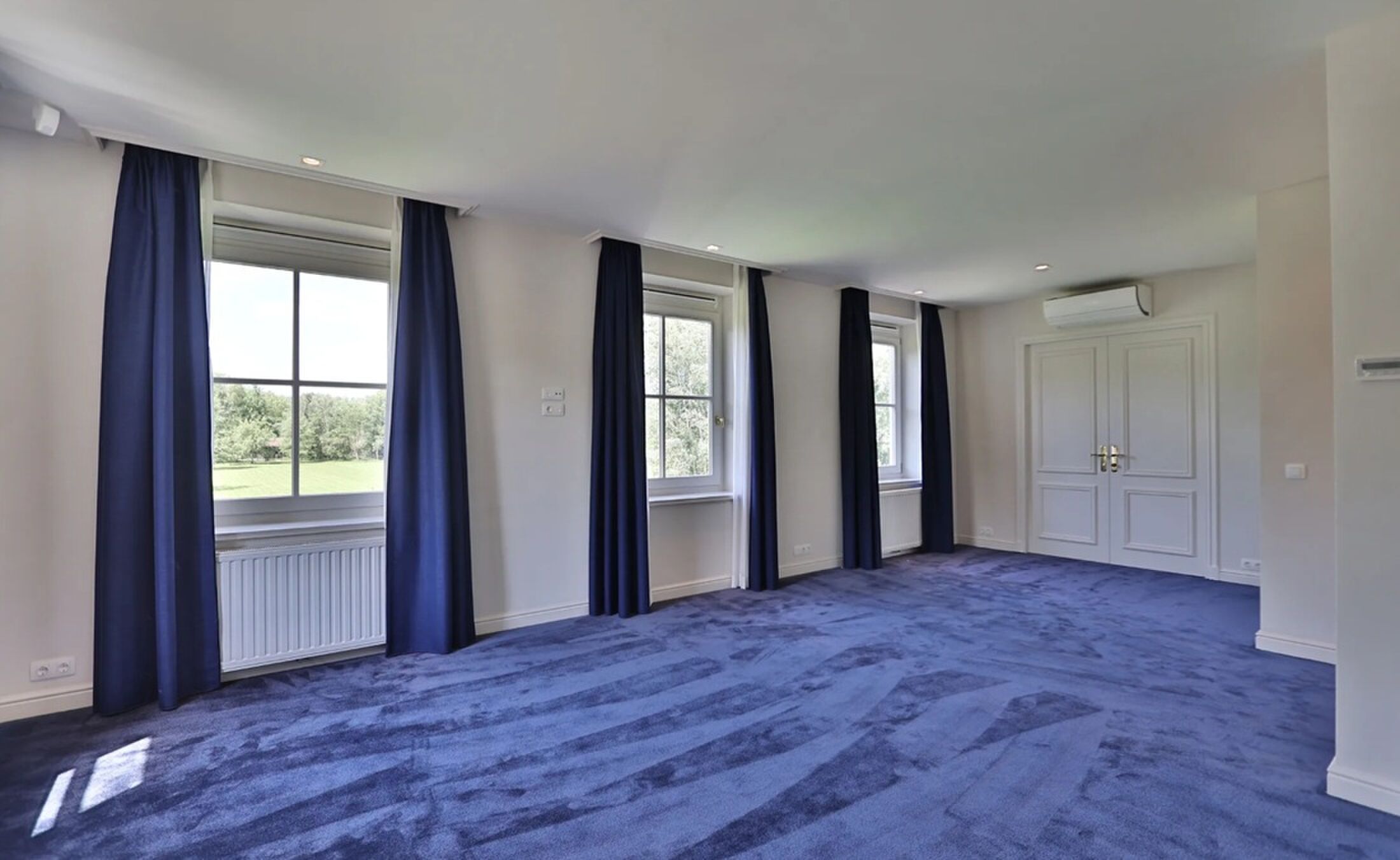 De nog leegstaande mastersuite