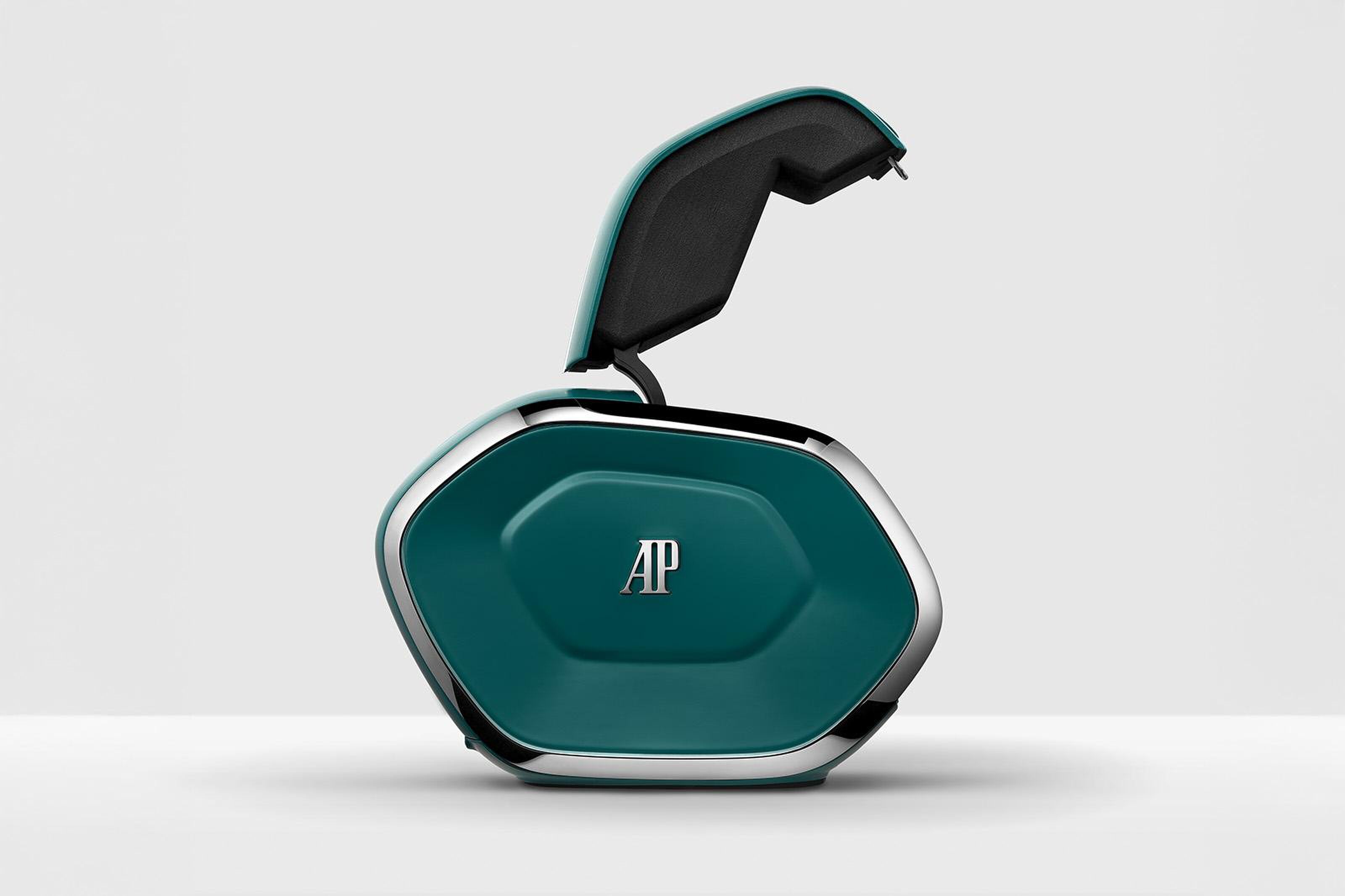 De Royal Audemars Piguet AI Oak-doos van de zijkant