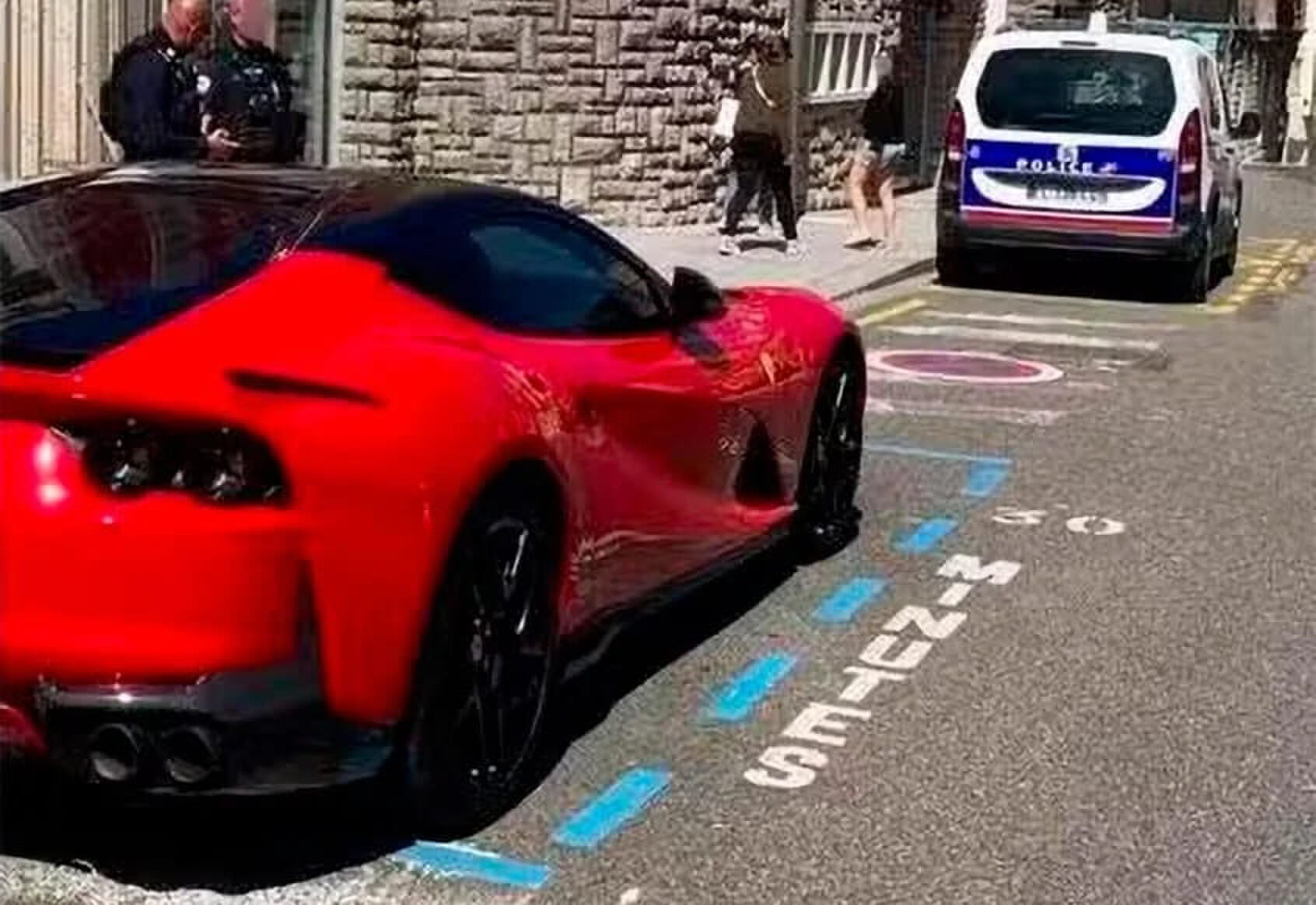 De gestolen Ferrari 812 Superfast