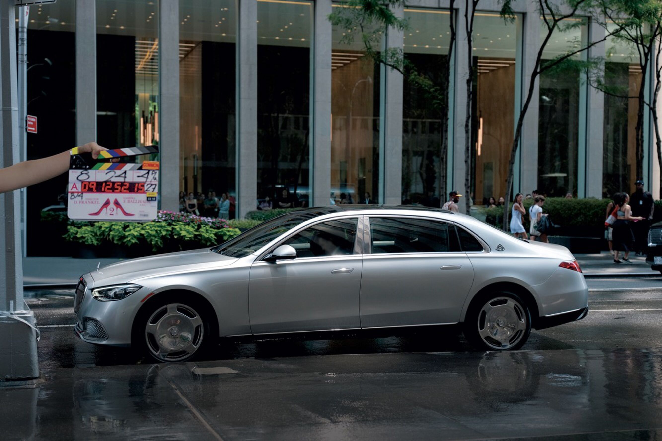De Mercedes-Maybach bij The Devil Wears Prada