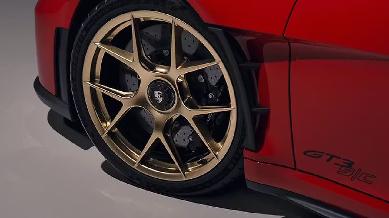 De velg van de Porsche 911 GT3 S/C