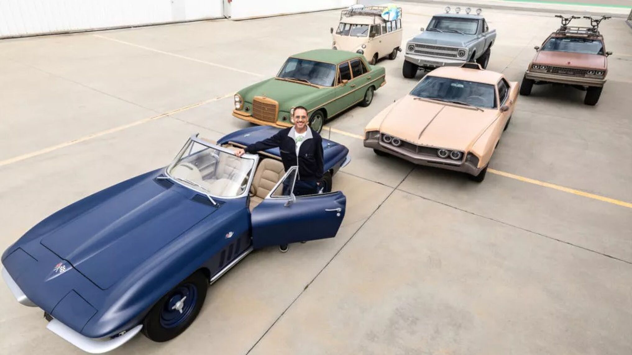 De autocollectie van Robert Downey Jr.