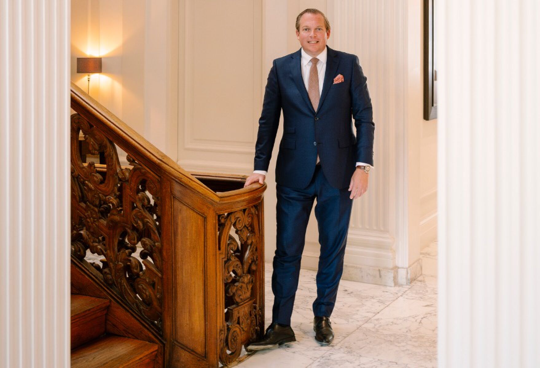 Jeroen Werdm&ouml;lder in het Waldorf Astoria Amsterdam