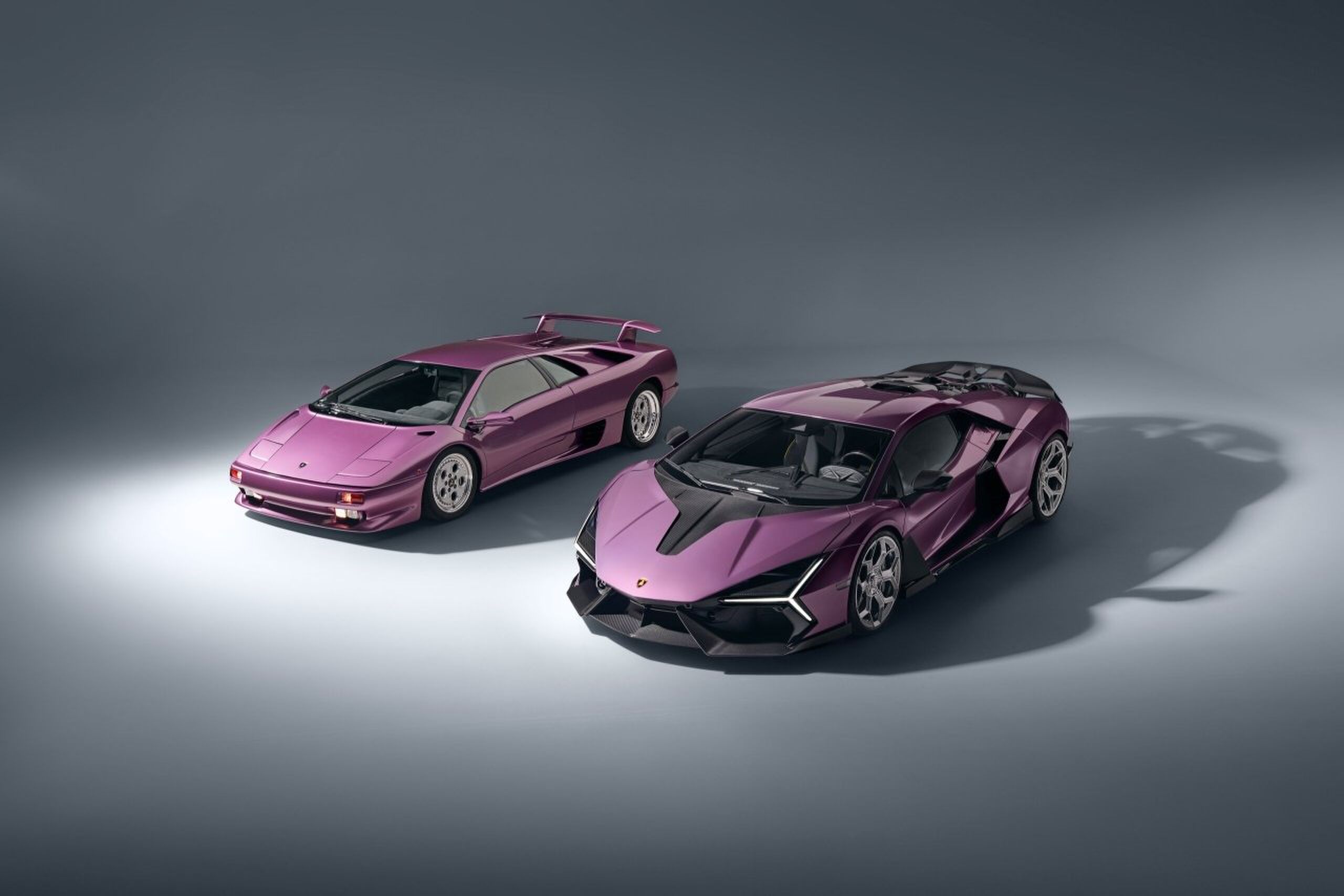 De voorzijde van de door Novitec onder handen genomen Lamborghini Revuelto