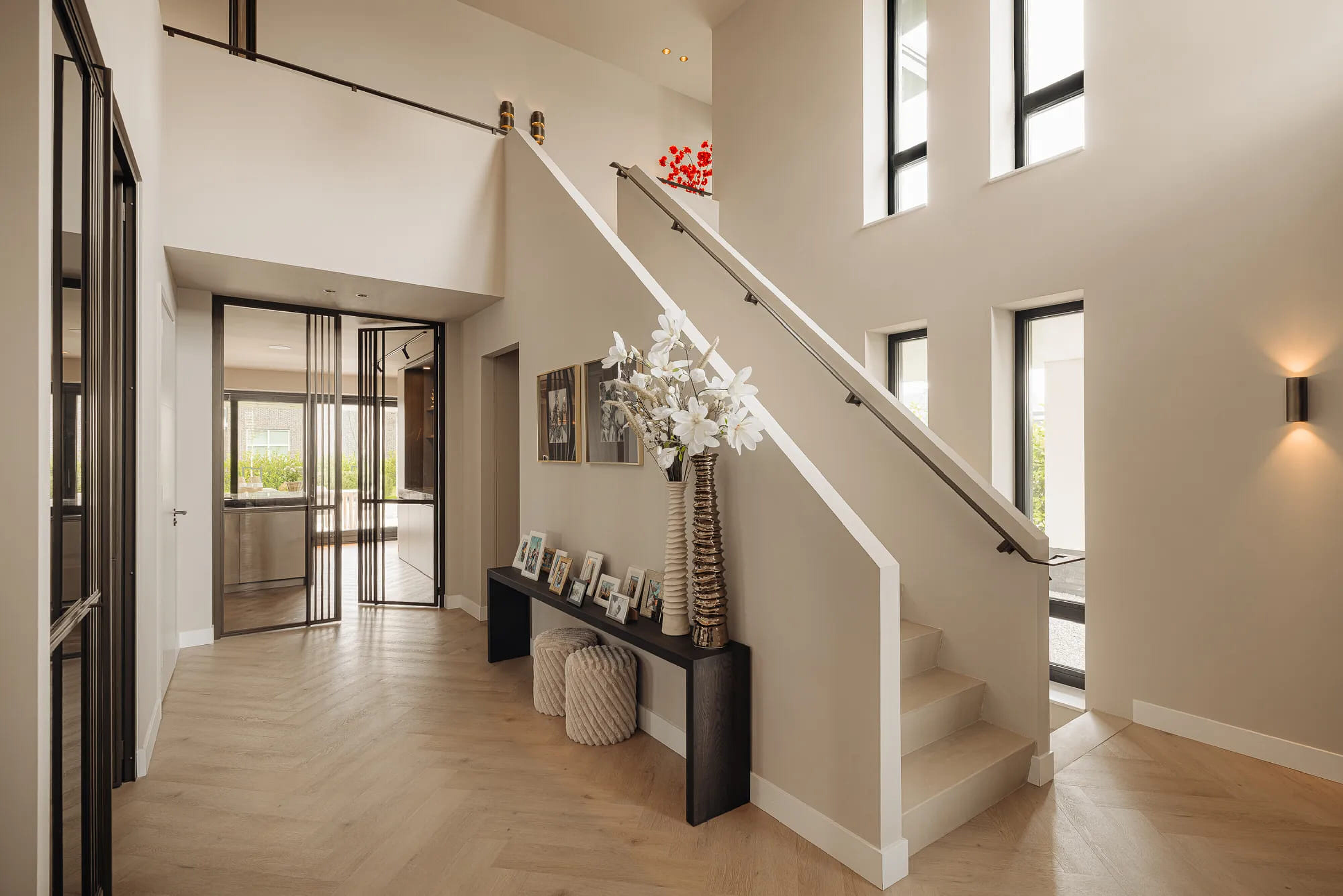 De gang van de villa in Amstelveen