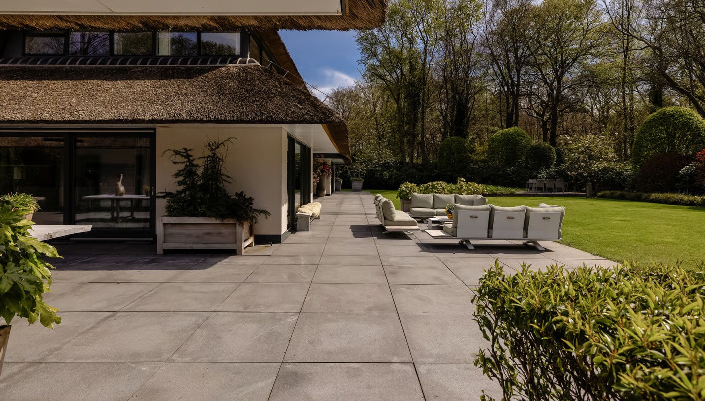 E&eacute;n van de terrassen