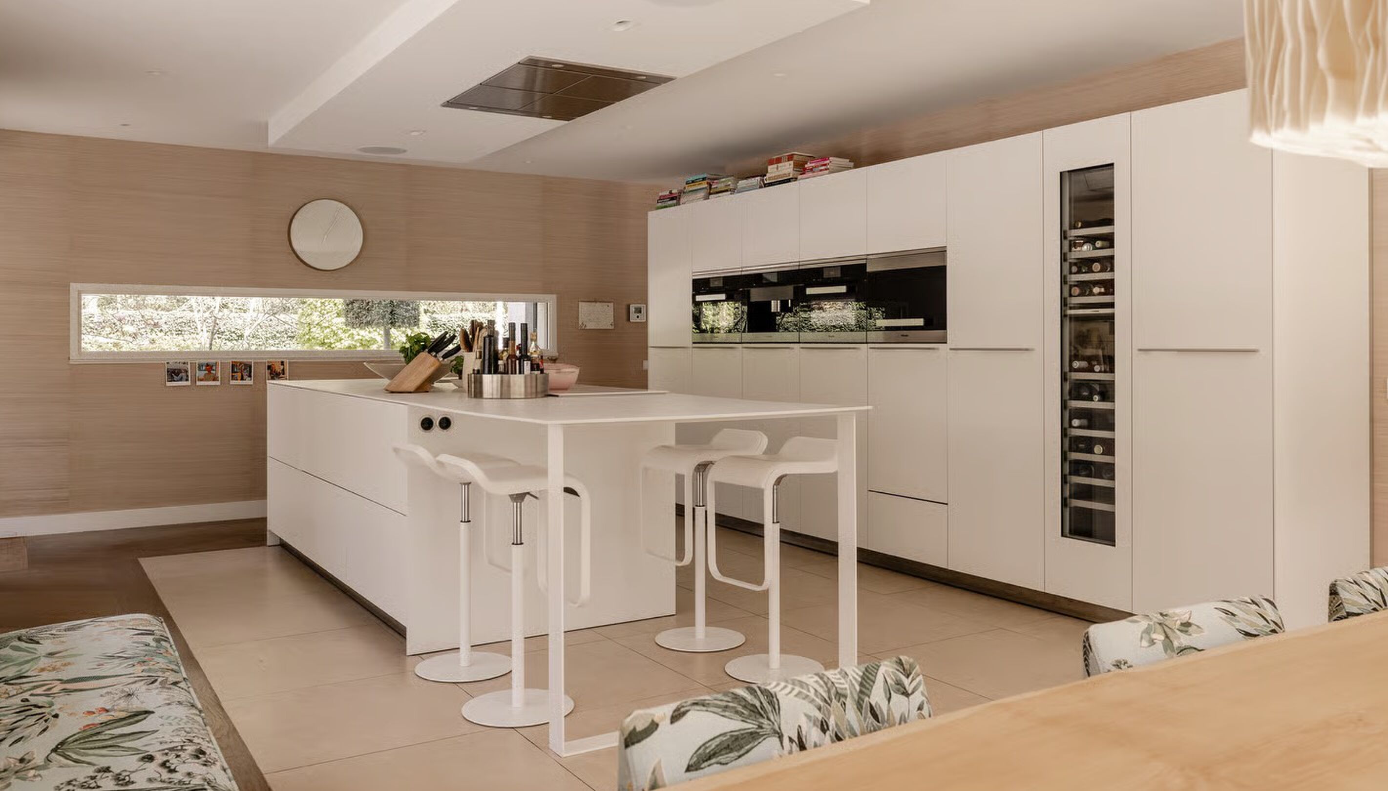 De keuken van het landgoed in Bloemendaal