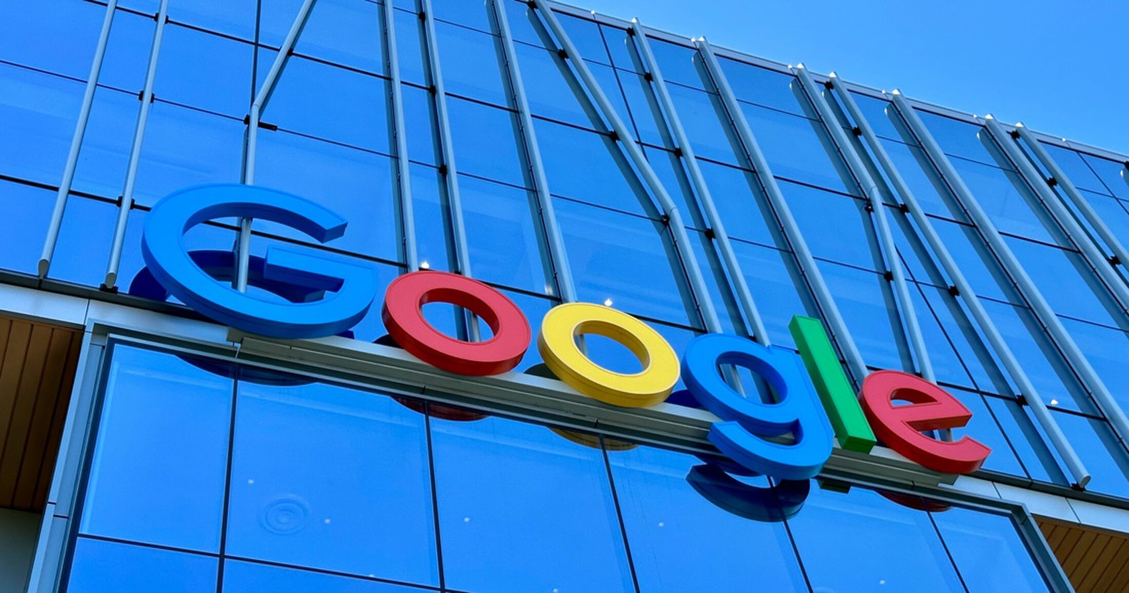 Een kantoor van Google, het bedrijf met waardevolle aandelen