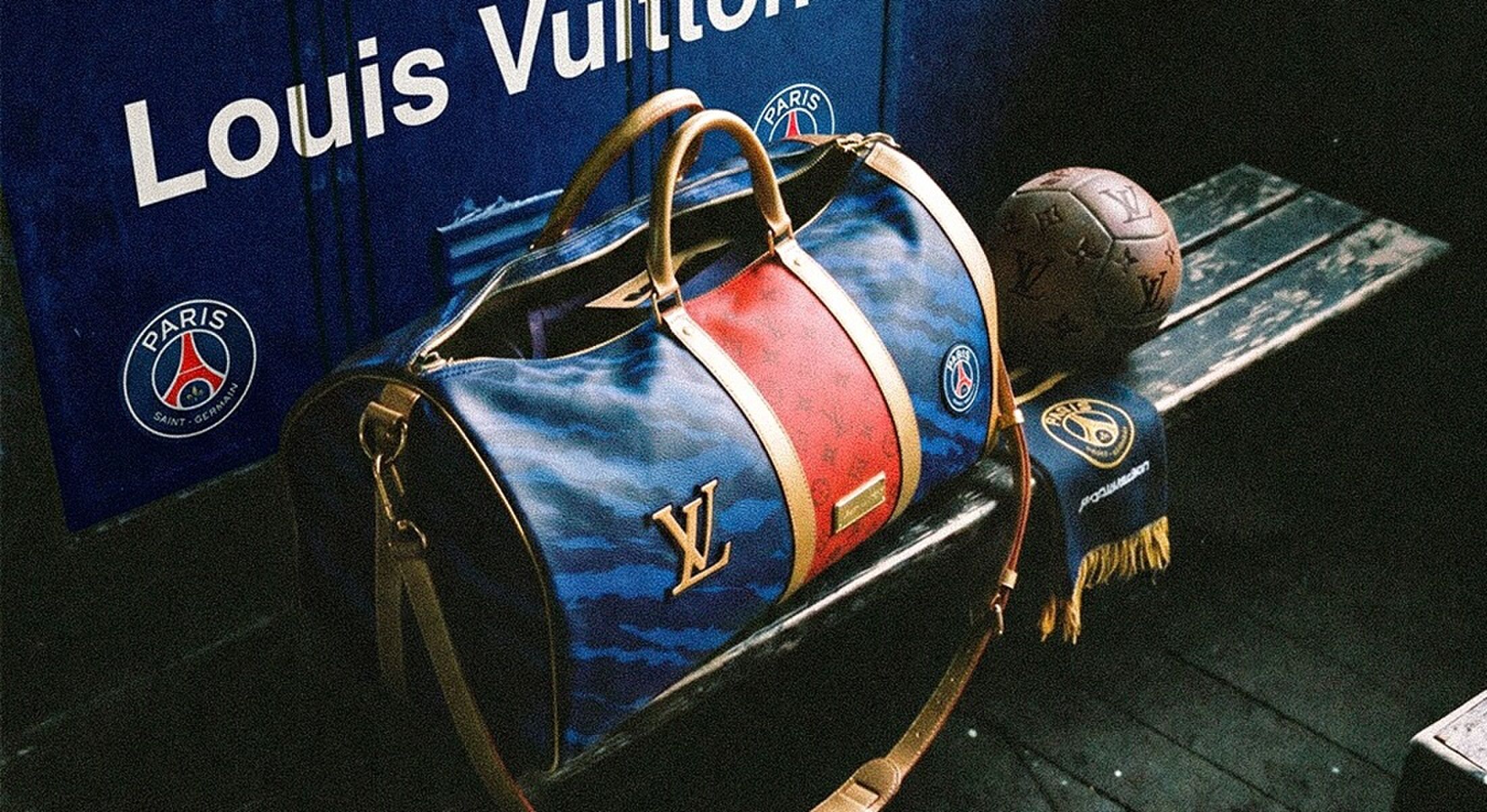 Een kledingstuk van Louis Vuitton en Paris Saint-Germain