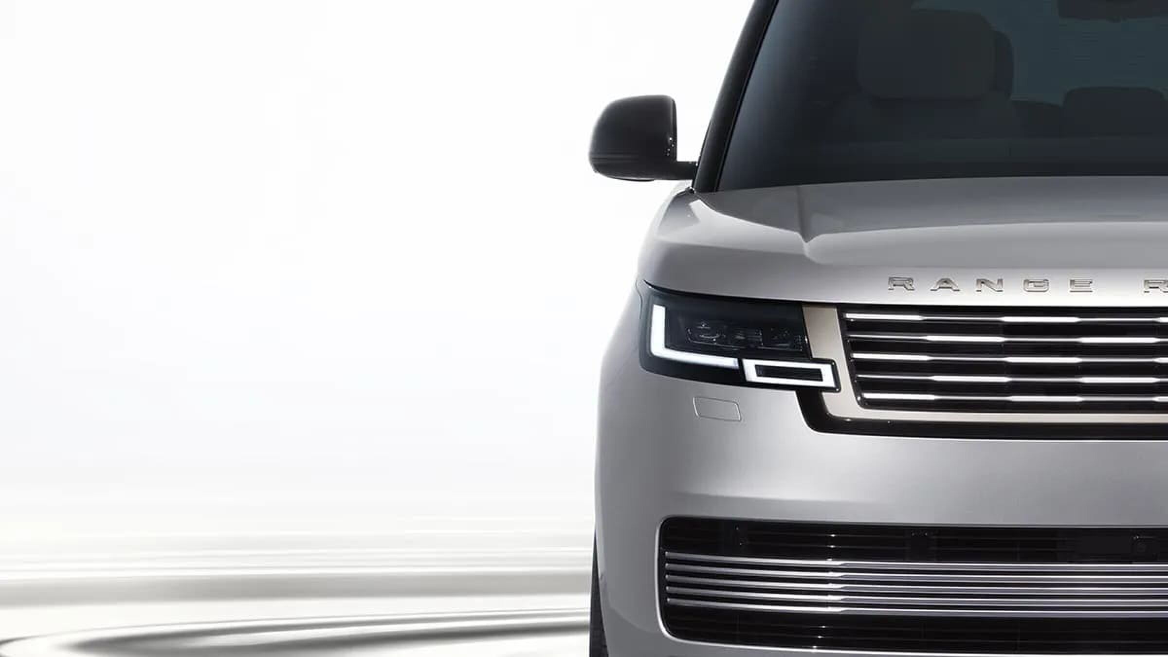 Een detailfoto van de Range Rover SV Ultra