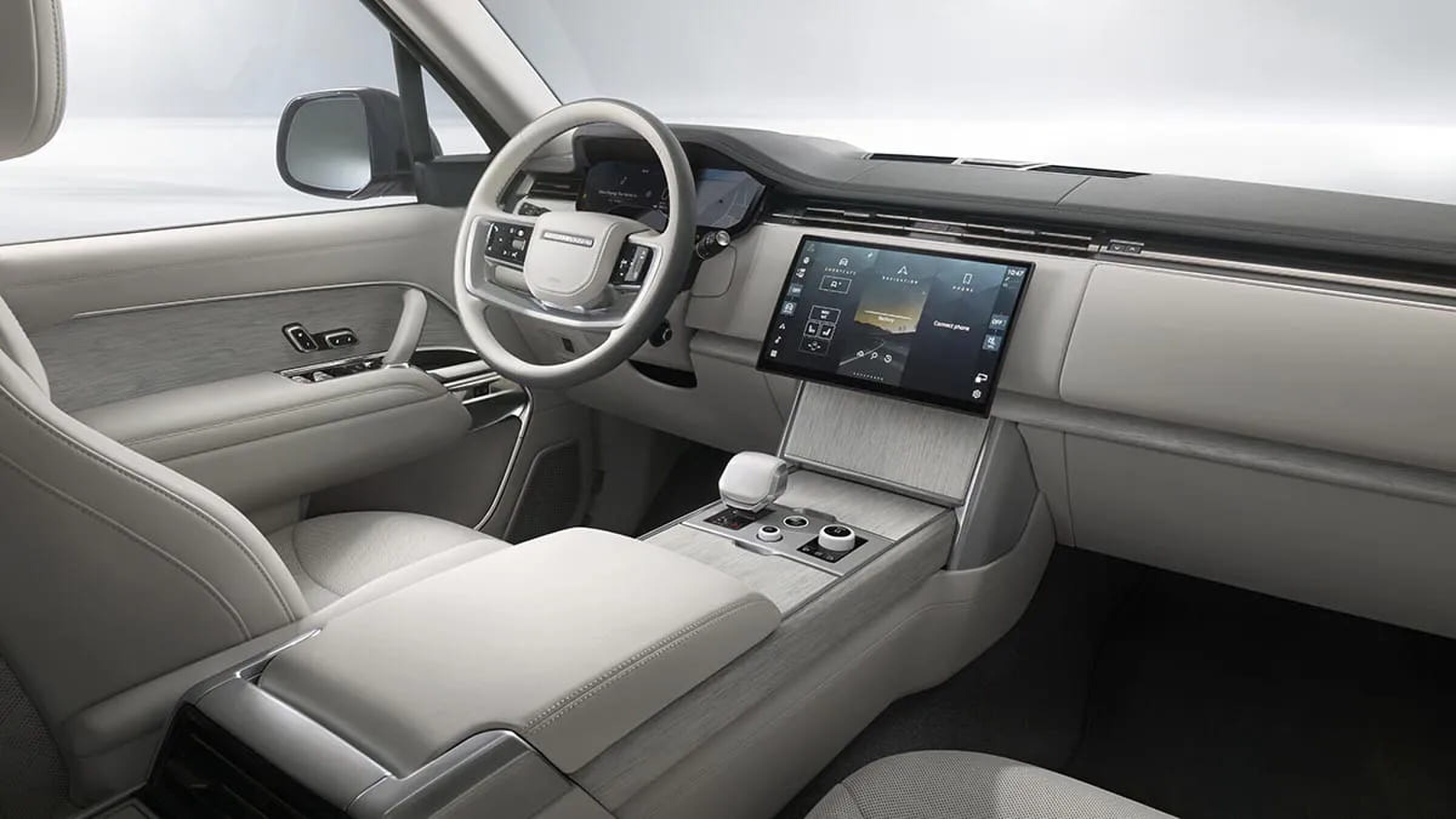 Het interieur van de Range Rover SV Ultra