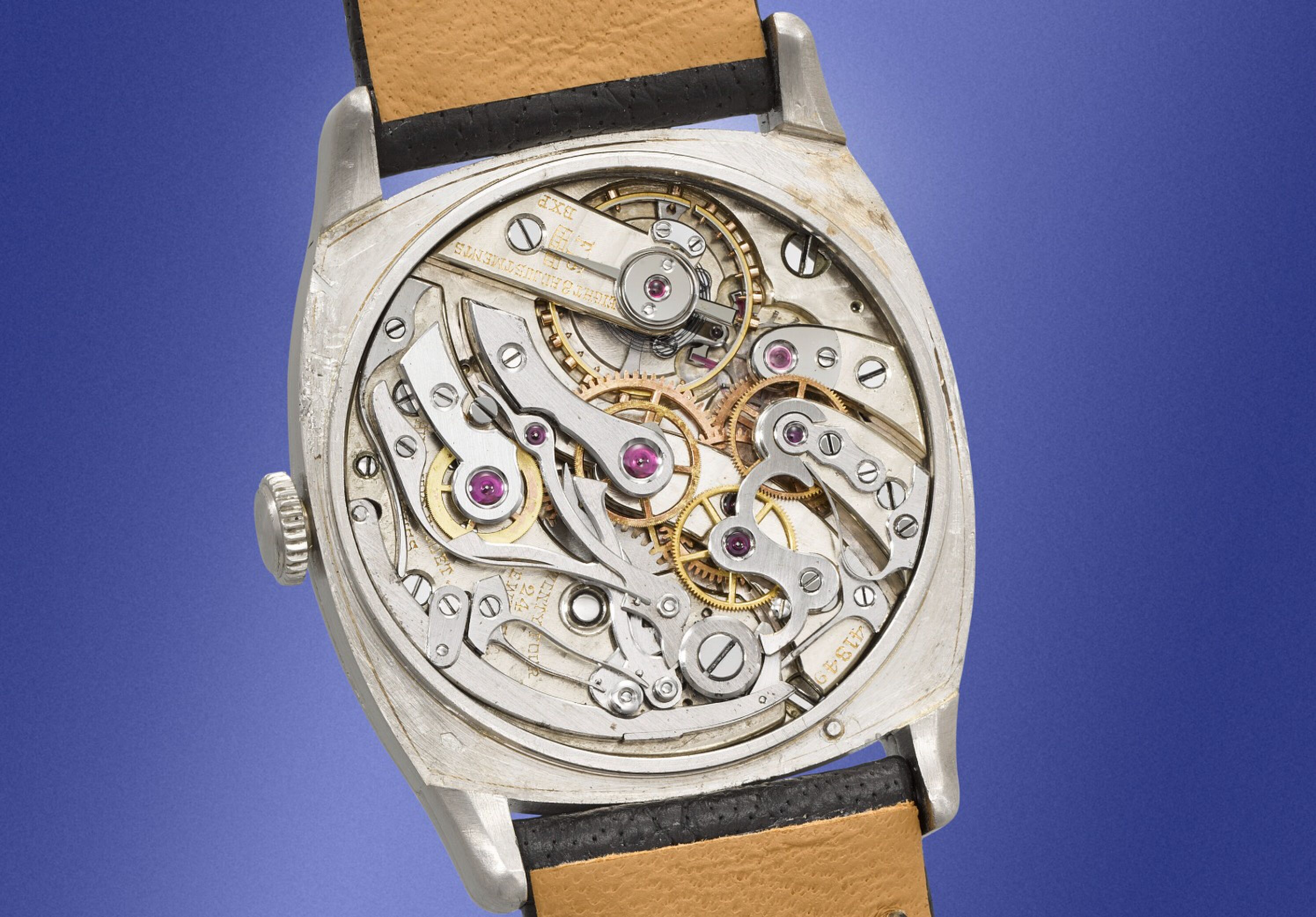 De achterzijde van het Audemars Piguet-horloge uit 1930