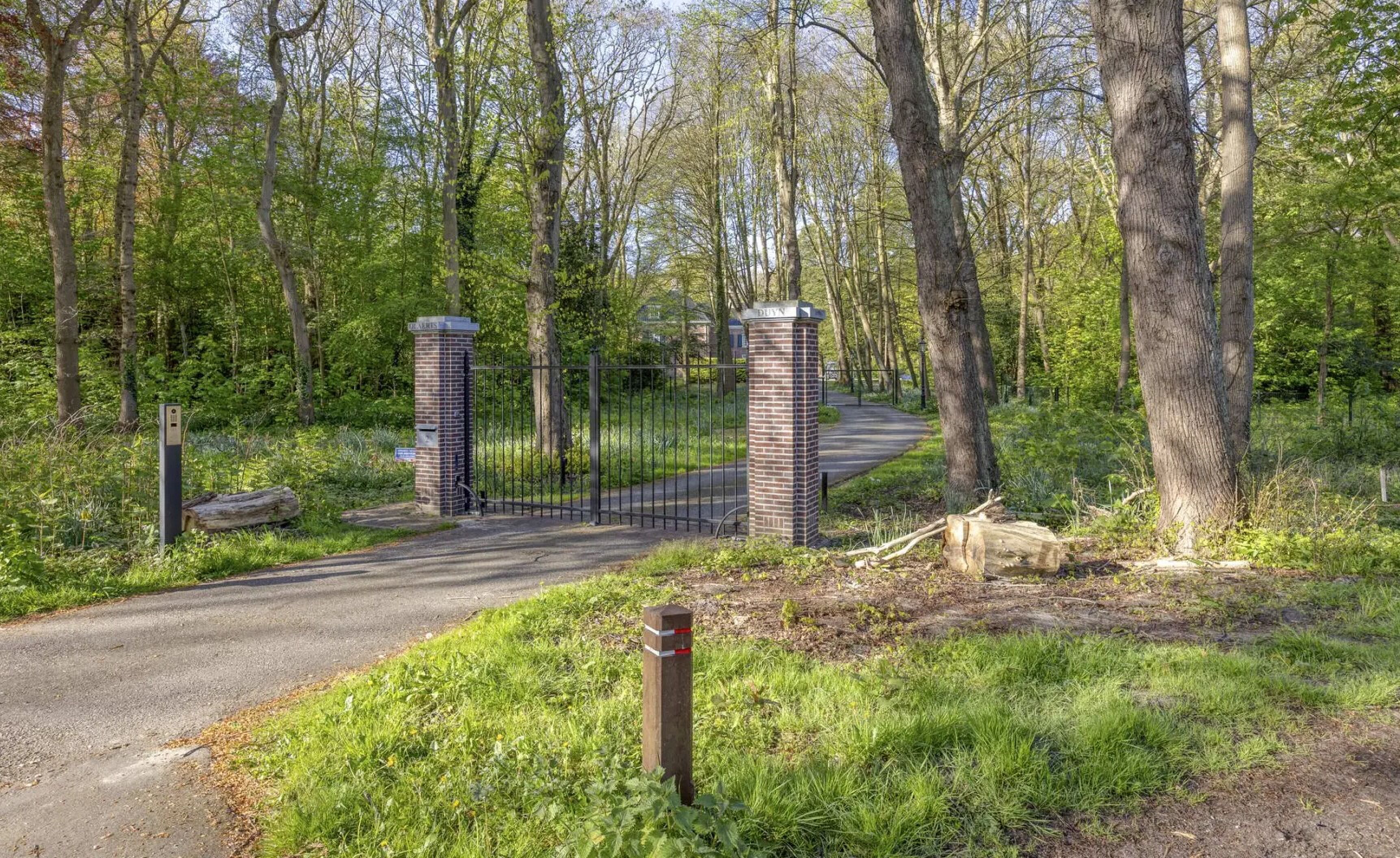 Het landgoed in Rockanje