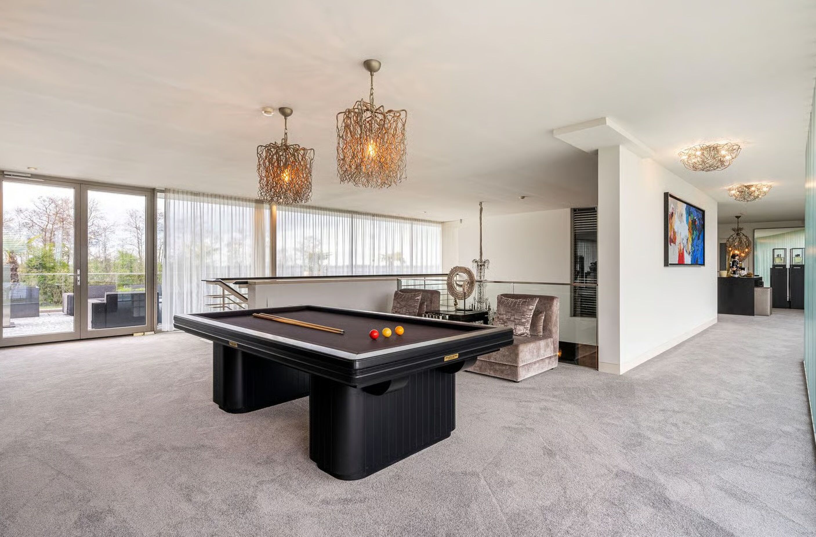 De pooltafel