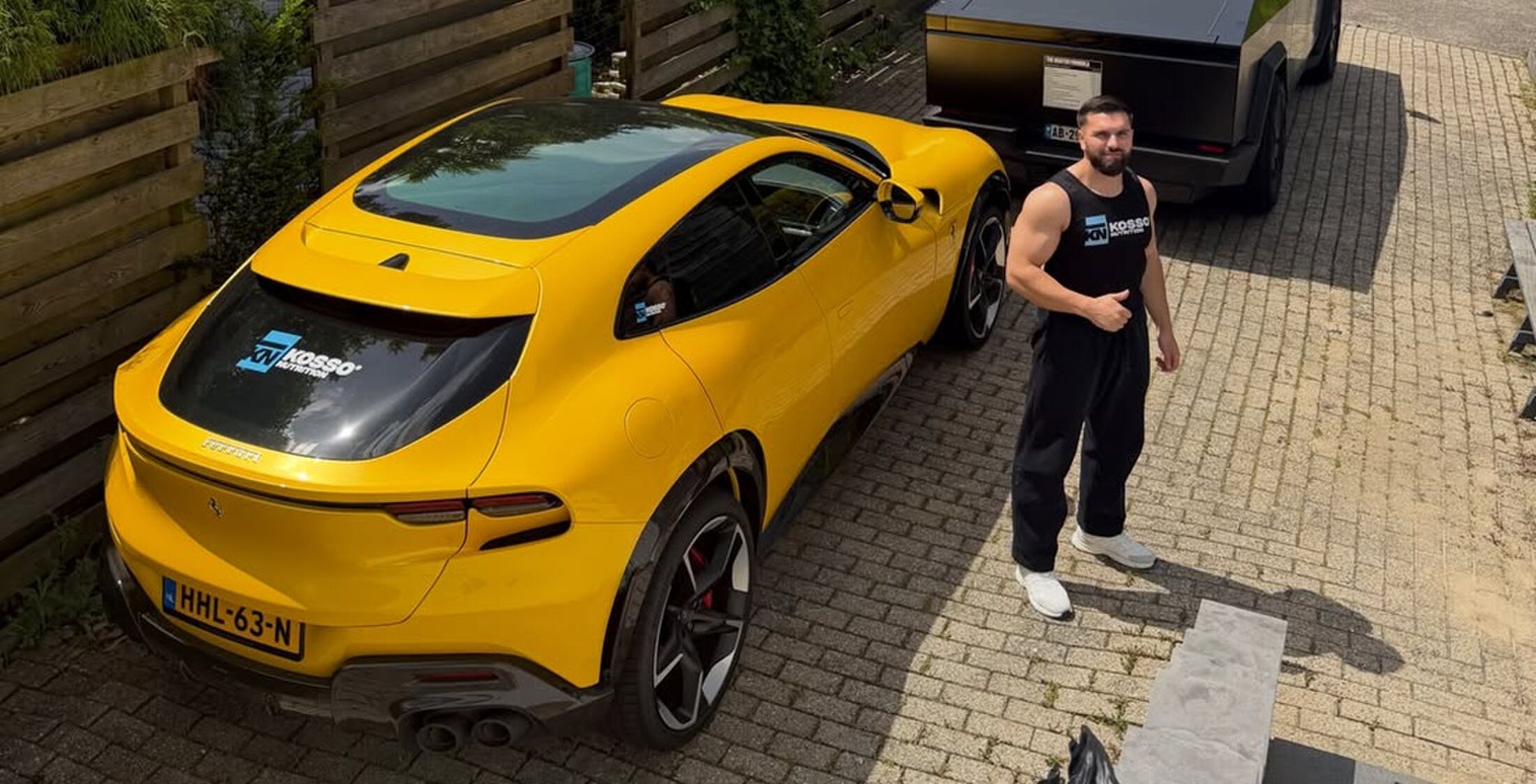 De Ferrari Purosangue van Kosso
