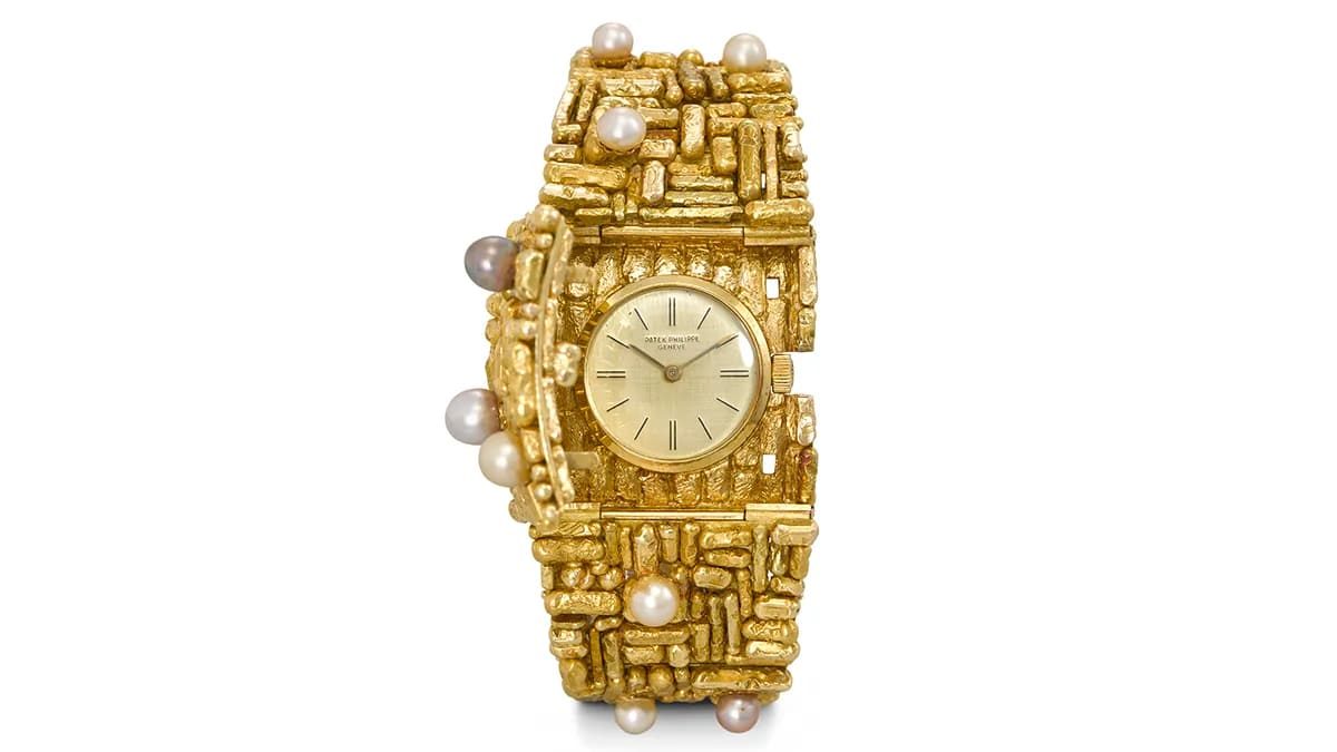 De 1961 Patek Philippe Pépites avec perles (Ref. 3295)