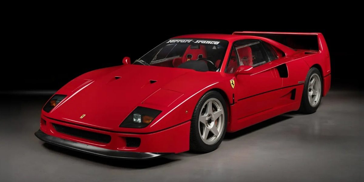 Deze Ferrari F40 staat op het punt om alle veilingrecords te breken