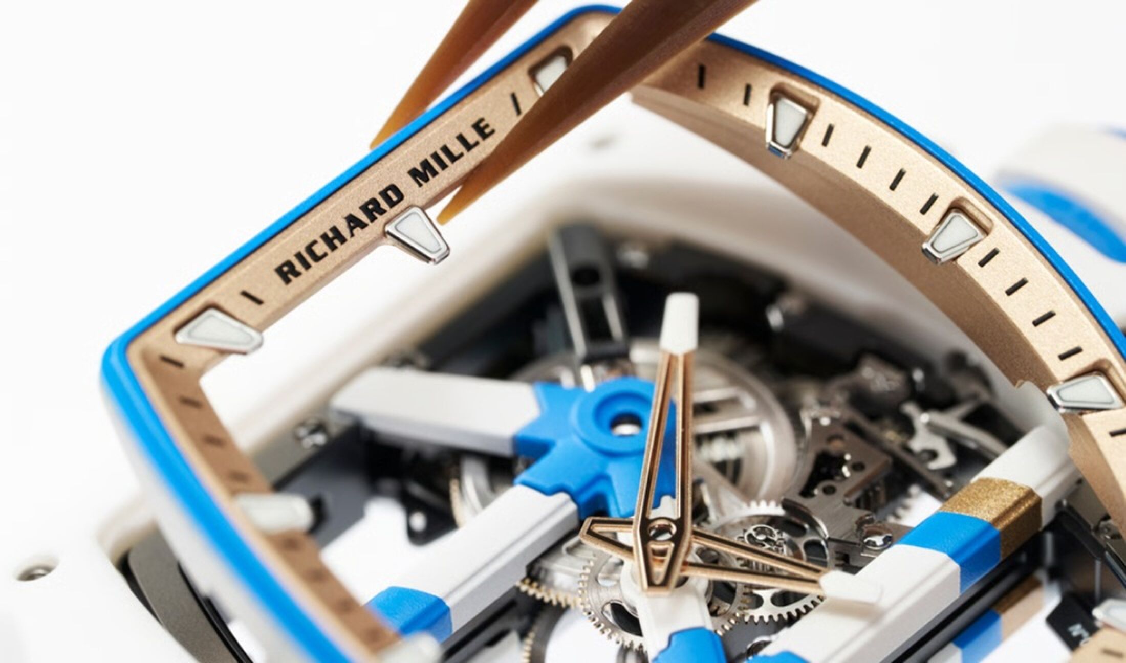 De bouw van het nieuwe Richard Mille-horloge