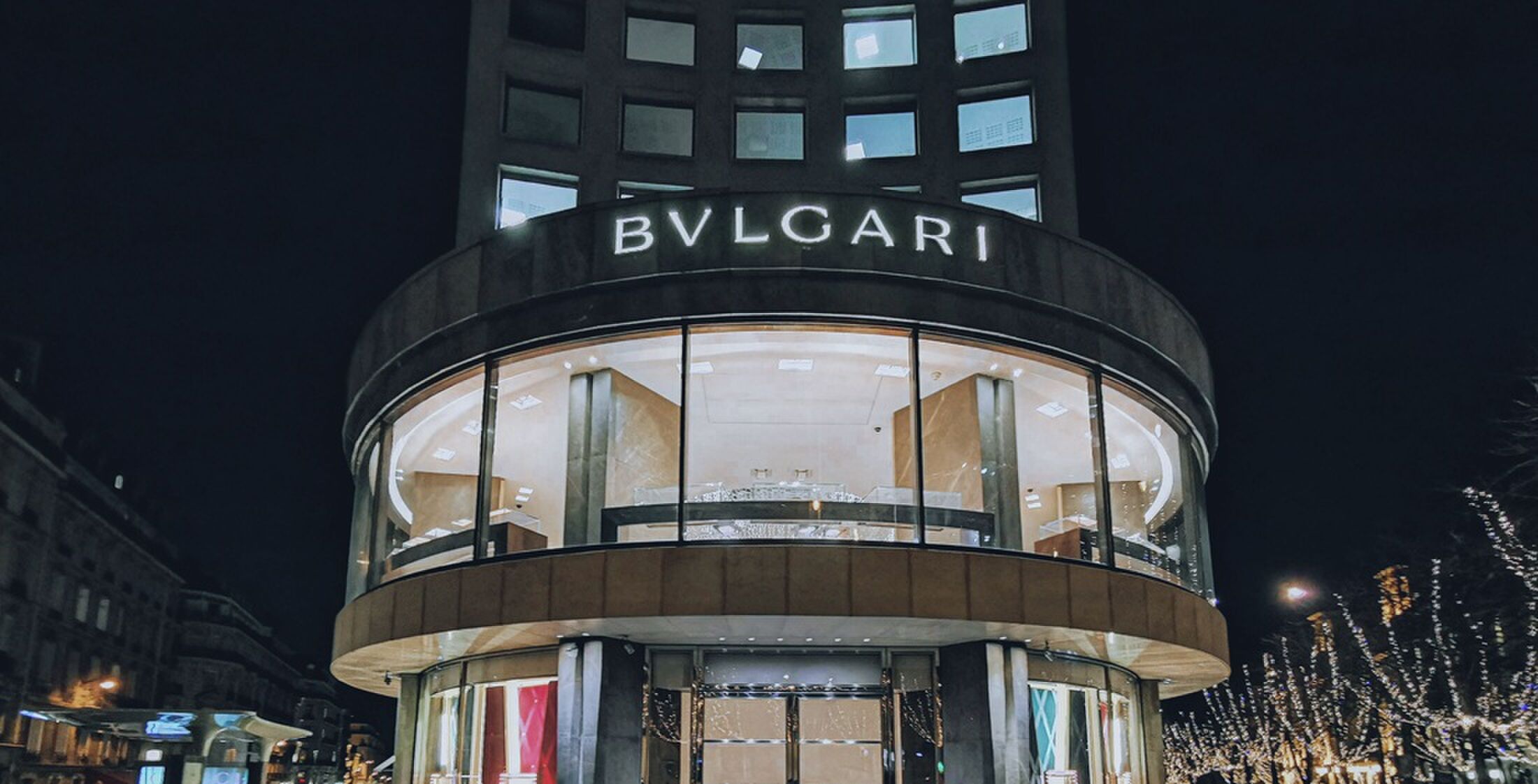 Een gebouw van Bulgari