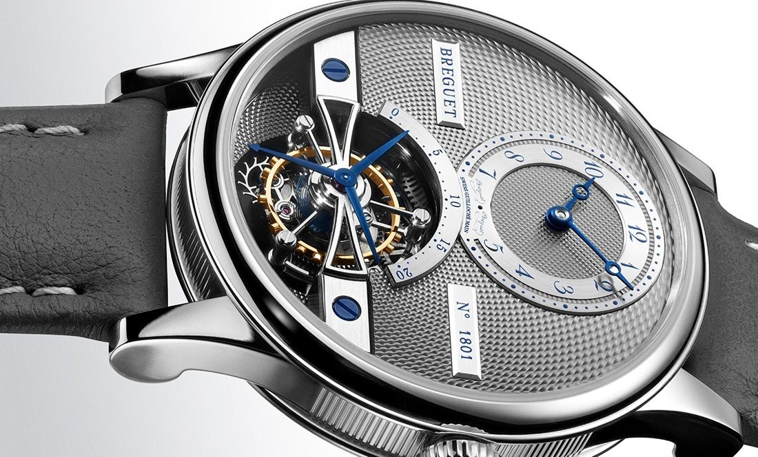 Eén van de nieuwe horloges van Breguet