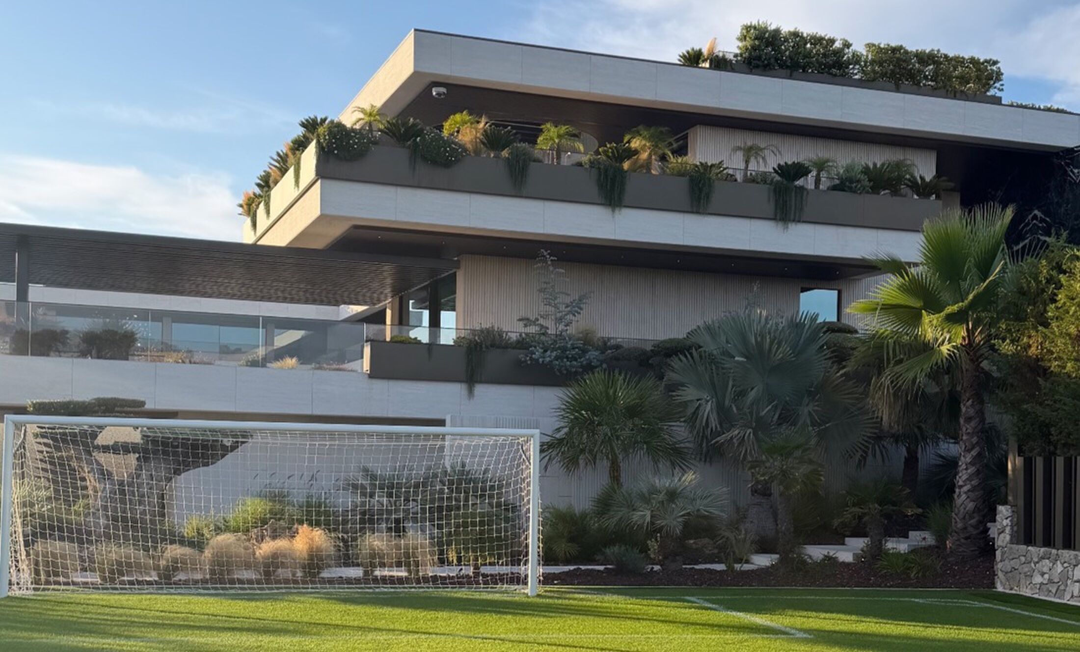 De nieuwe villa van Cristiano Ronaldo