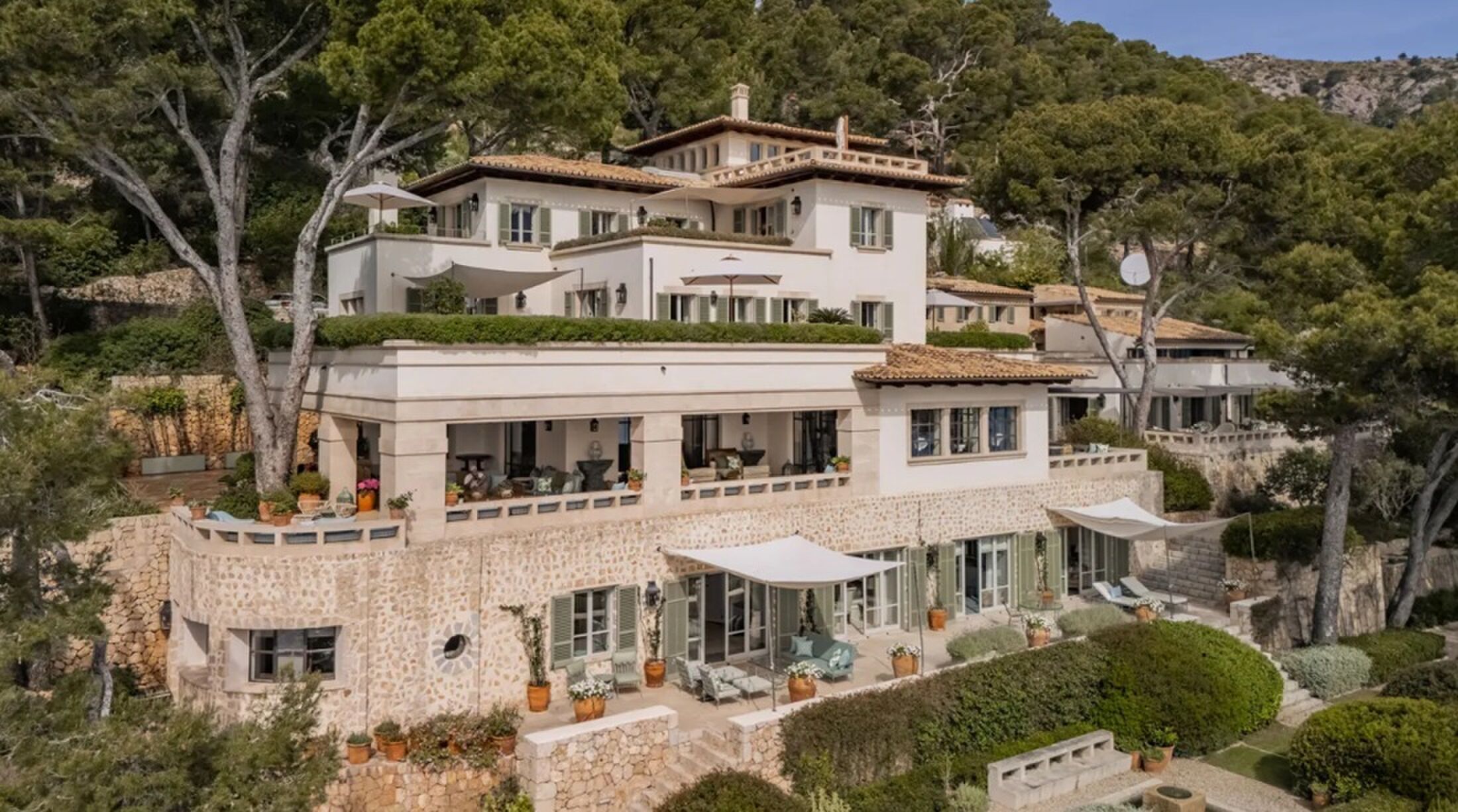 Eén van de twee villa's die momenteel te koop staan op Mallorca
