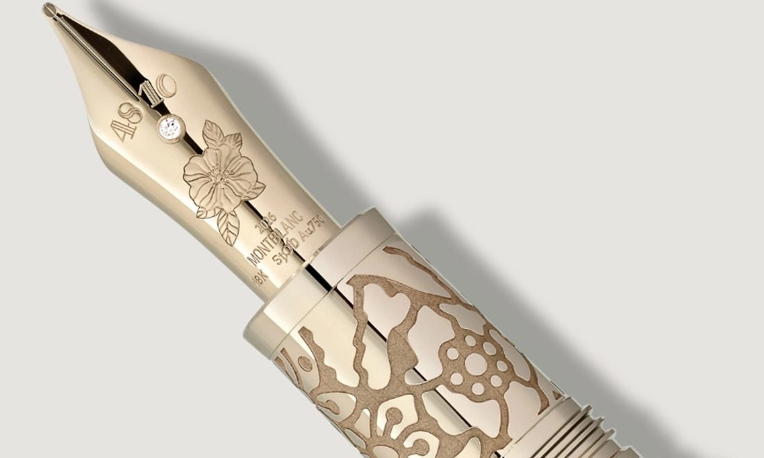De door Montblanc ontwikkelde Dracula-pen