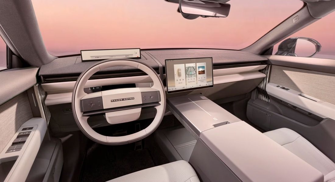 Het interieur van de nieuwe wagen