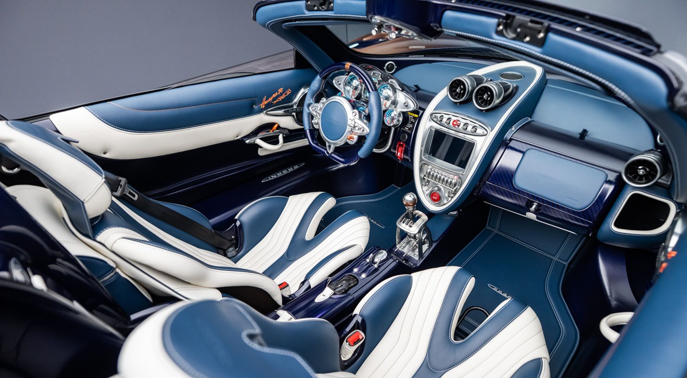 Het interieur van de nieuwe hypercar