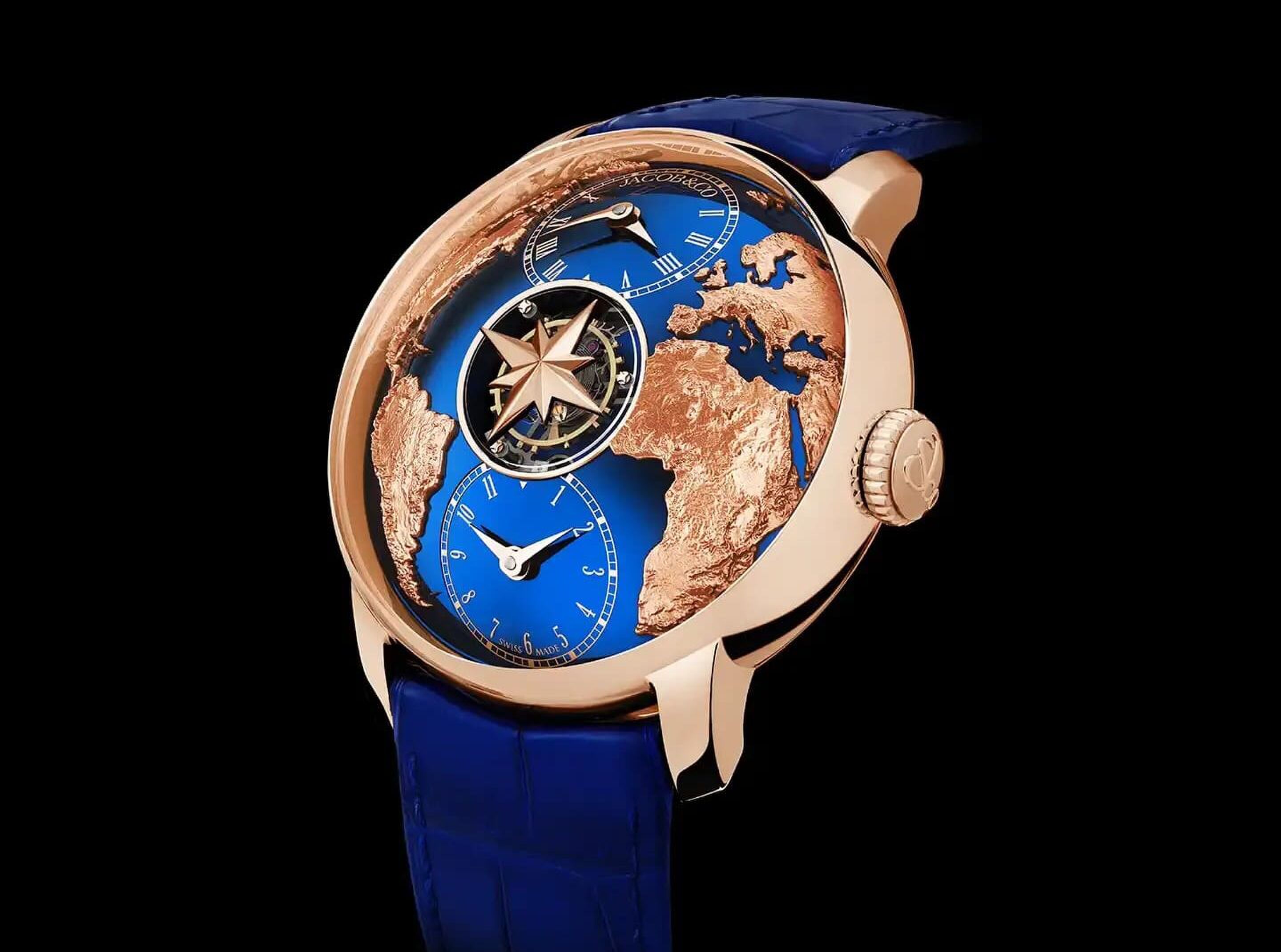 De Jacob & Co. The World Is Yours Dual Time Zone Tourbillon