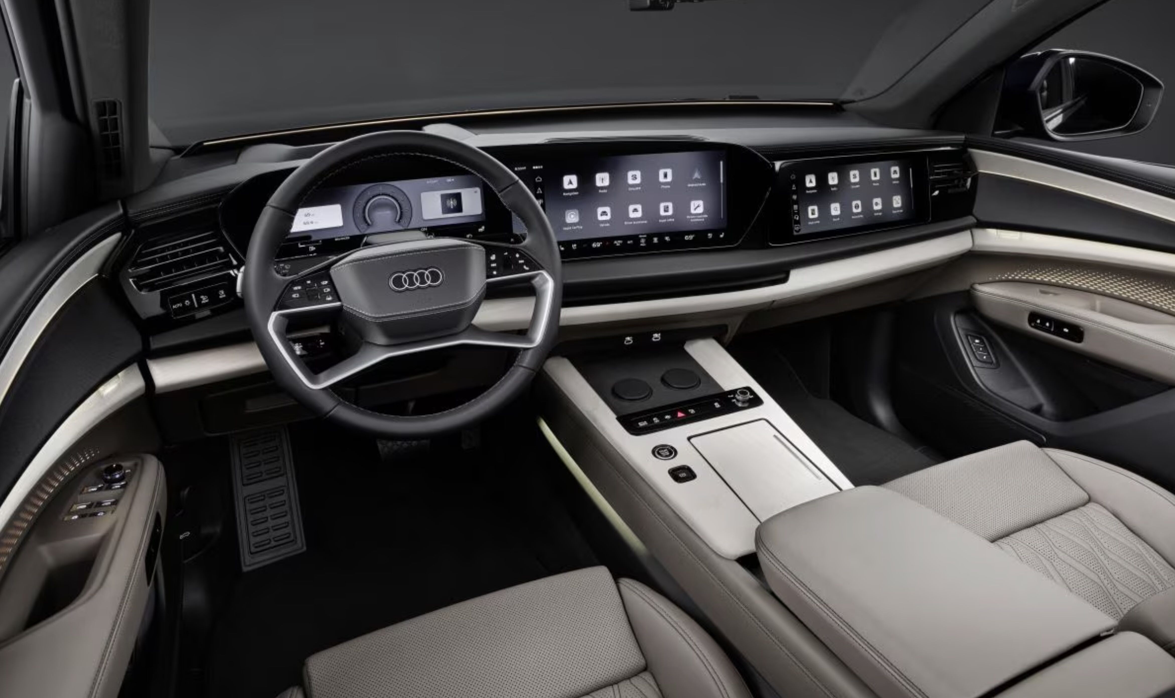 Het interieur van de nieuwe Audi Q9