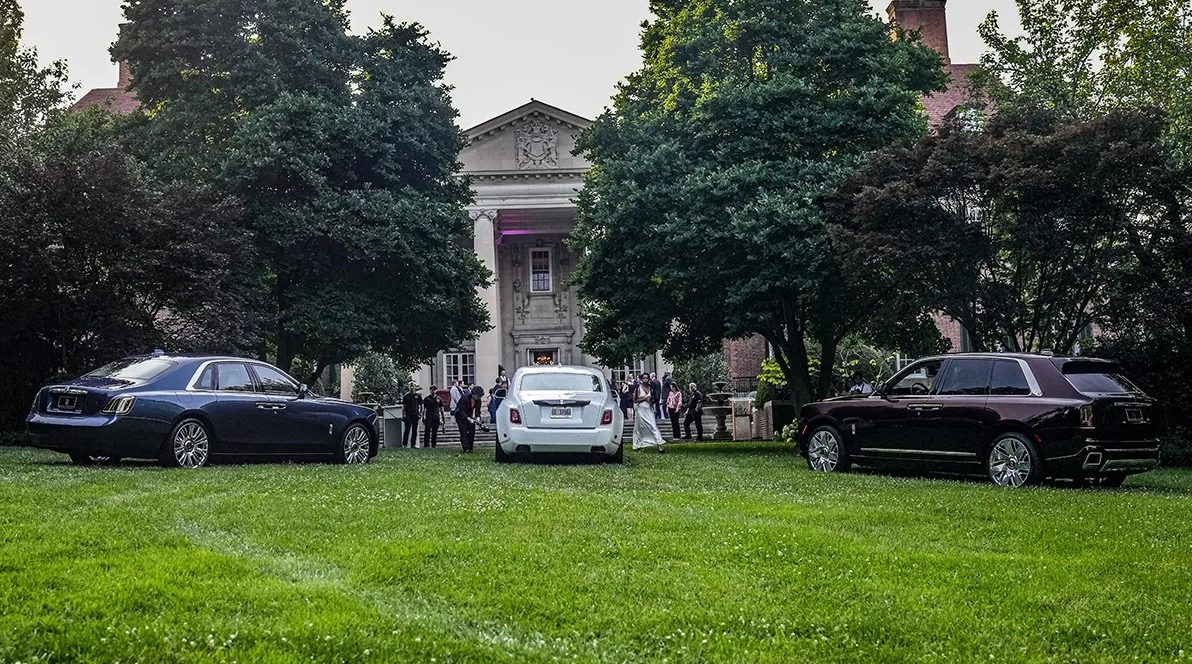 De achterzijde van de voor het 250-jarig bestaan van de Verenigde Staten ontwikkelde Rolls-Royces