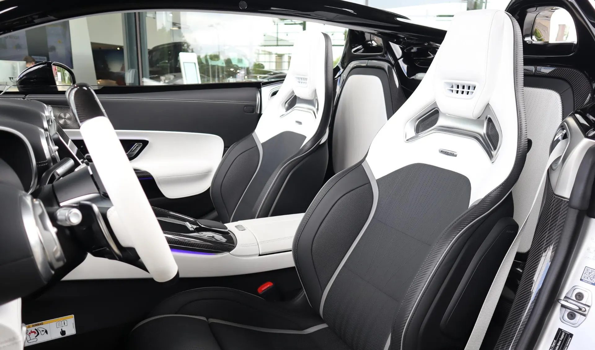 Het interieur van de Mercedes-AMG PureSpeed