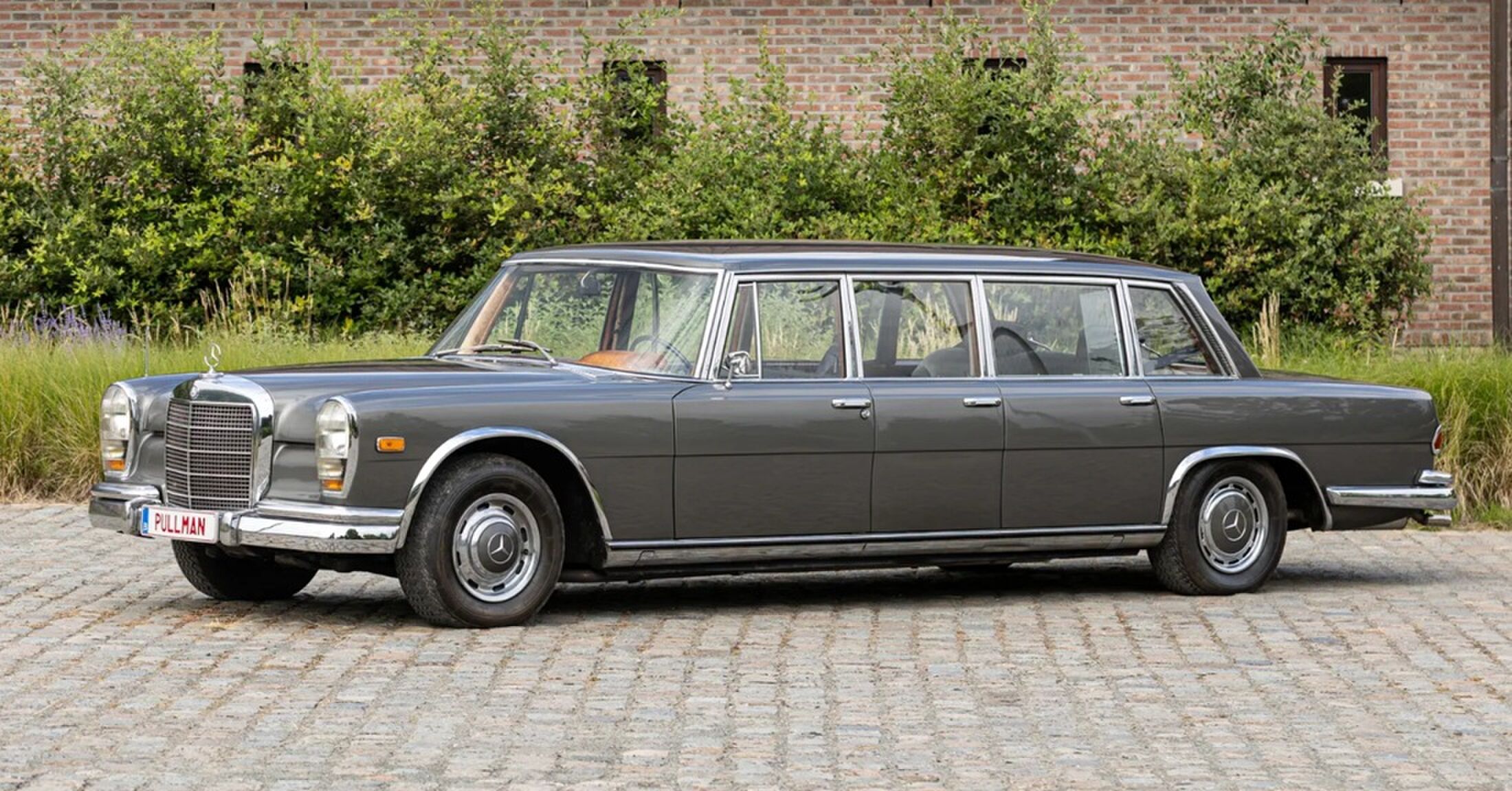 Een klassiek model van Mercedes