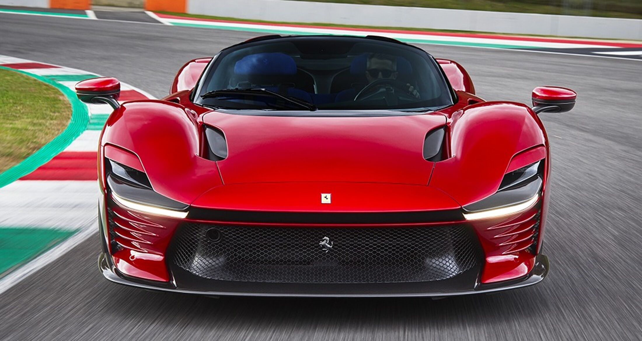 Een Ferrari uit de autocollectie van Ronaldo