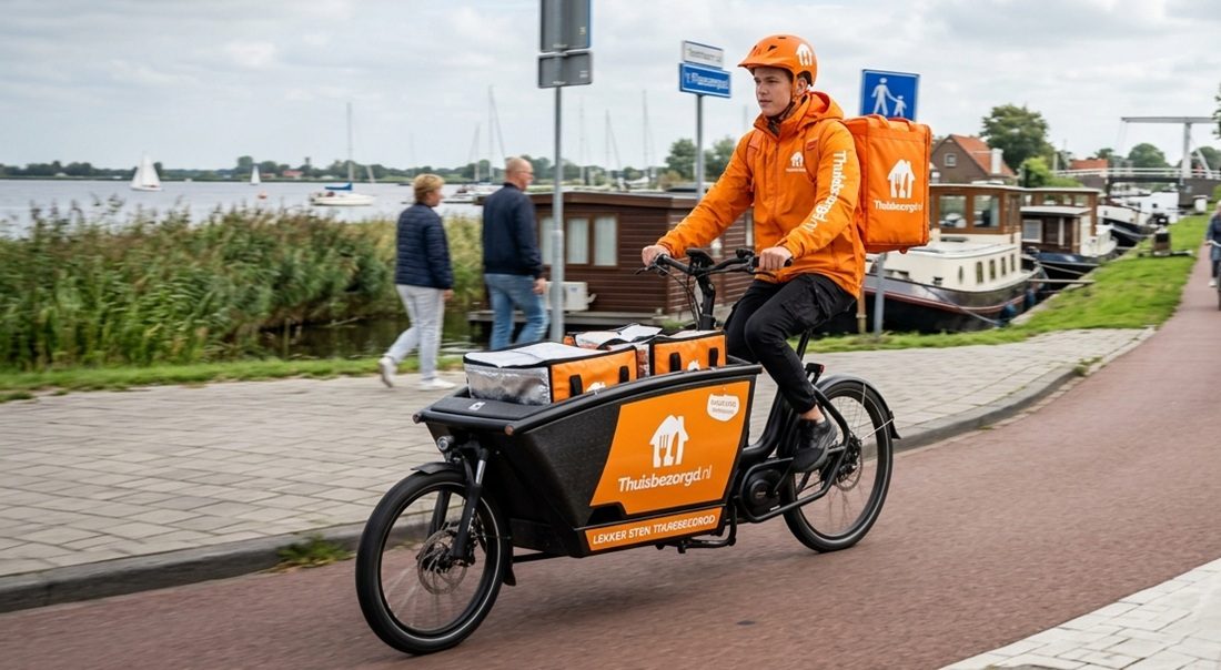 E&eacute;n van de werknemers van Jitse Groen