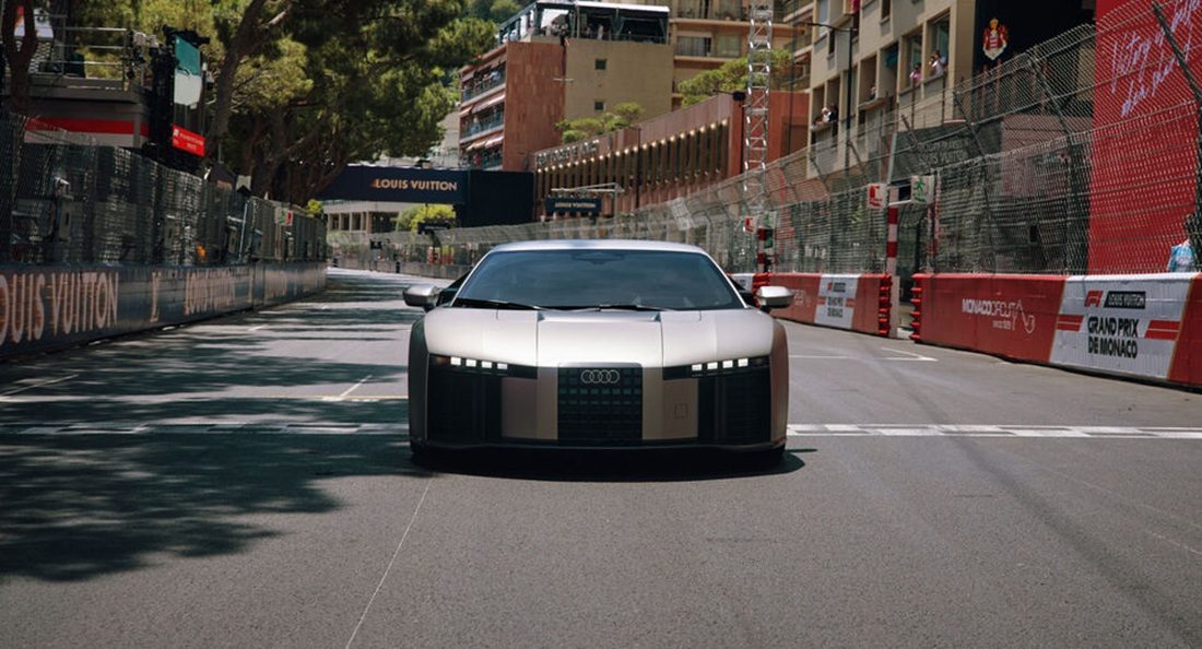 De voorkant van de Audi Novulari