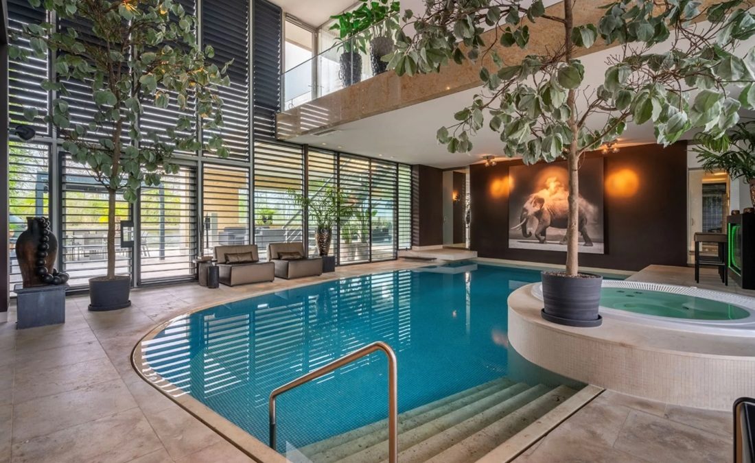 De luxe wellnessruimte