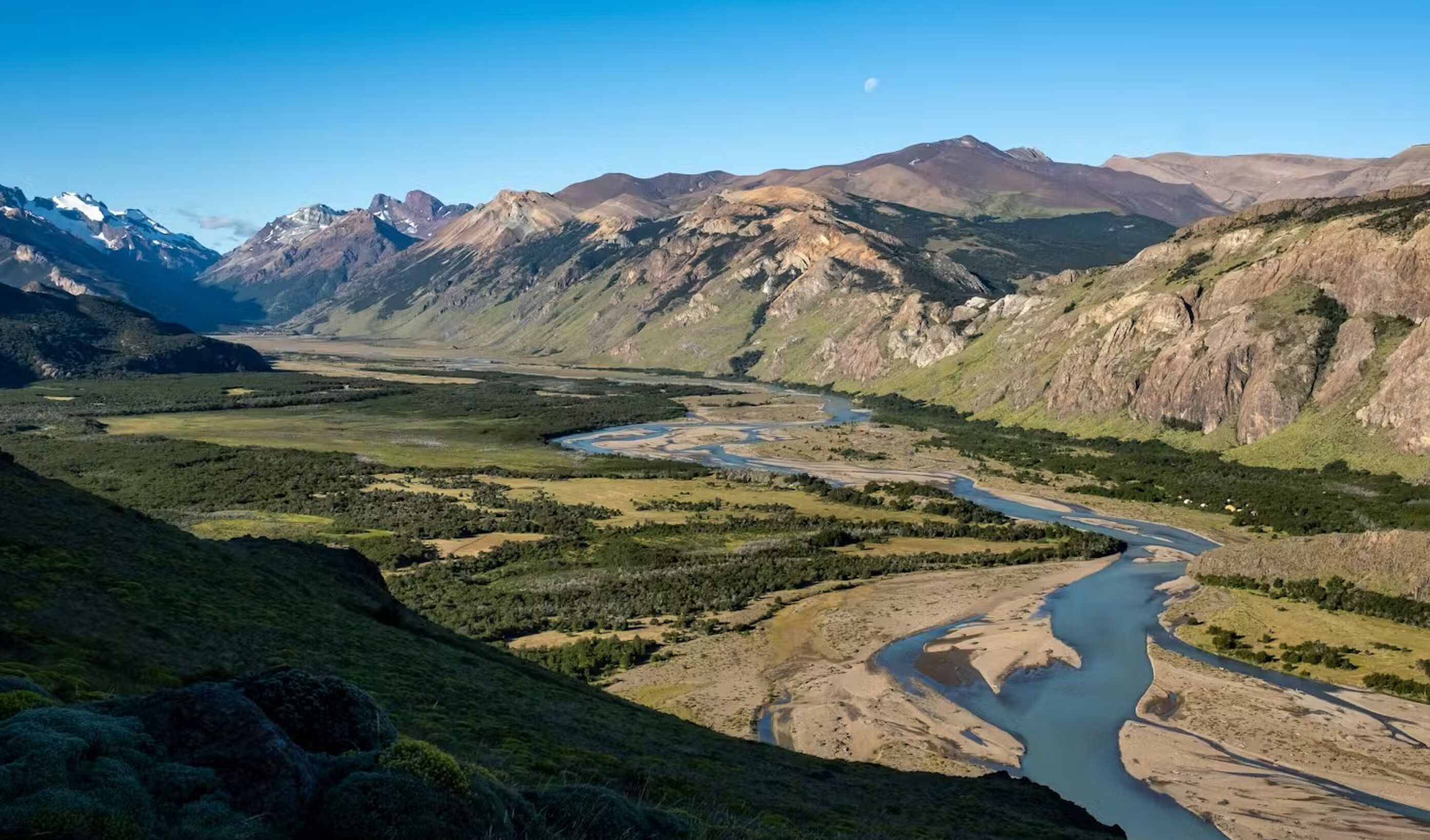 Bergen in het Andes-gebergte in Argentinië