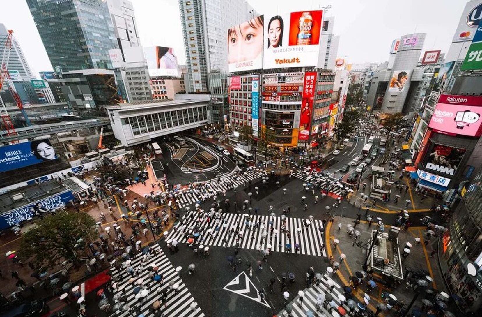 Shibuya Crossing in Tokio