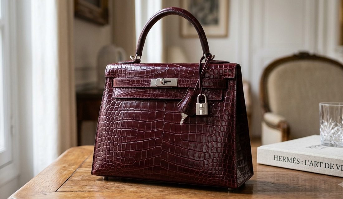 Een tas uit de handtassencollectie van Georgina Rodriguez